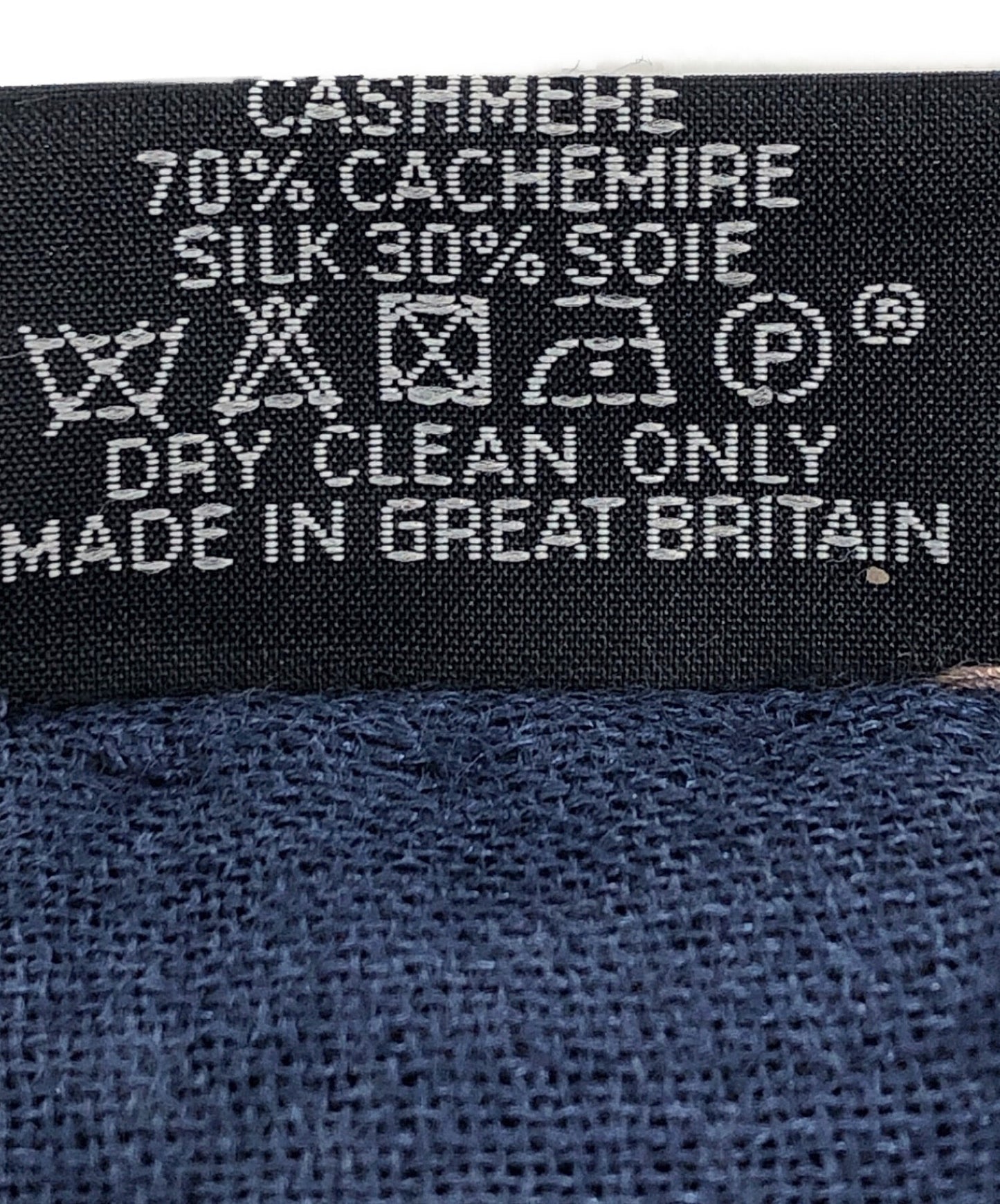 [Pre-owned] HERMES Chene Dunkle Muffler