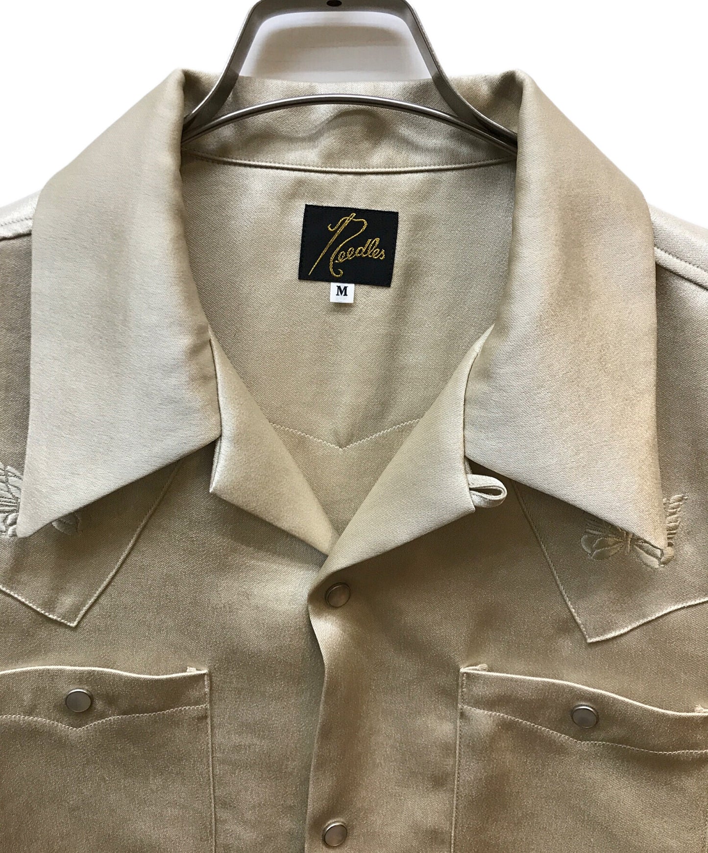 [Pre-owned] Needles L/S COWBOY ONE-UP SHIRT 0T200
