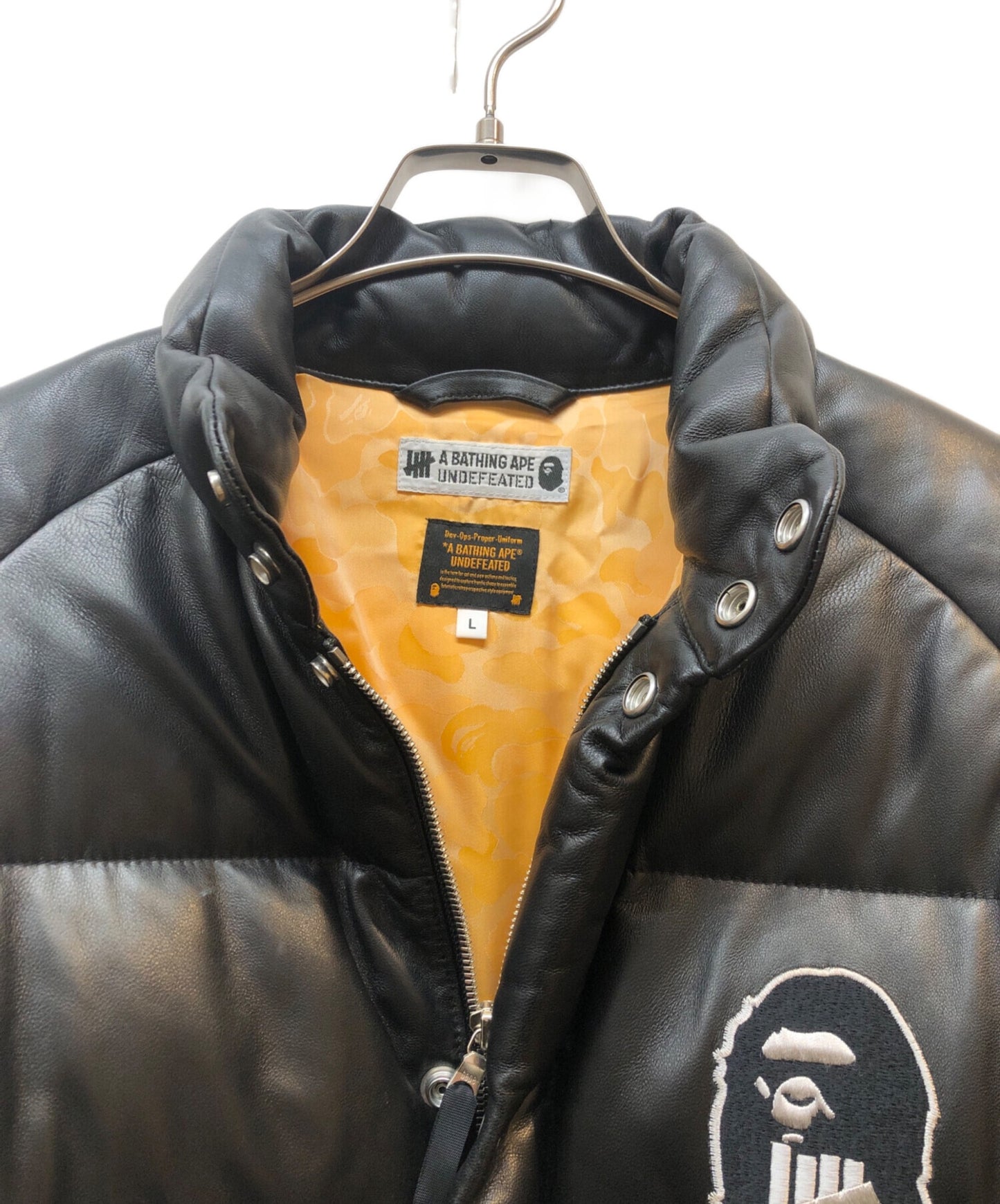 [Pre-owned] A BATHING APE Sheep Leather Down Jacket 001hje731905x