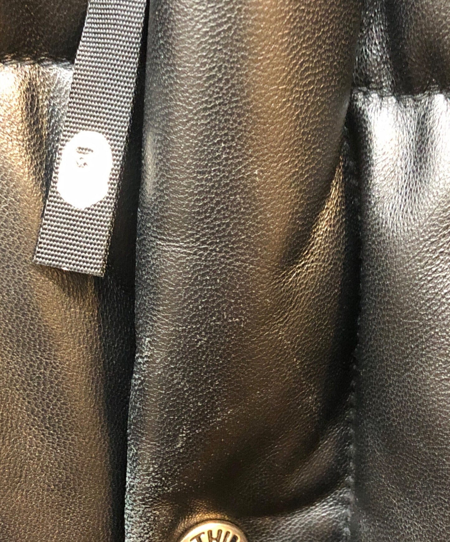 [Pre-owned] A BATHING APE Sheep Leather Down Jacket 001hje731905x