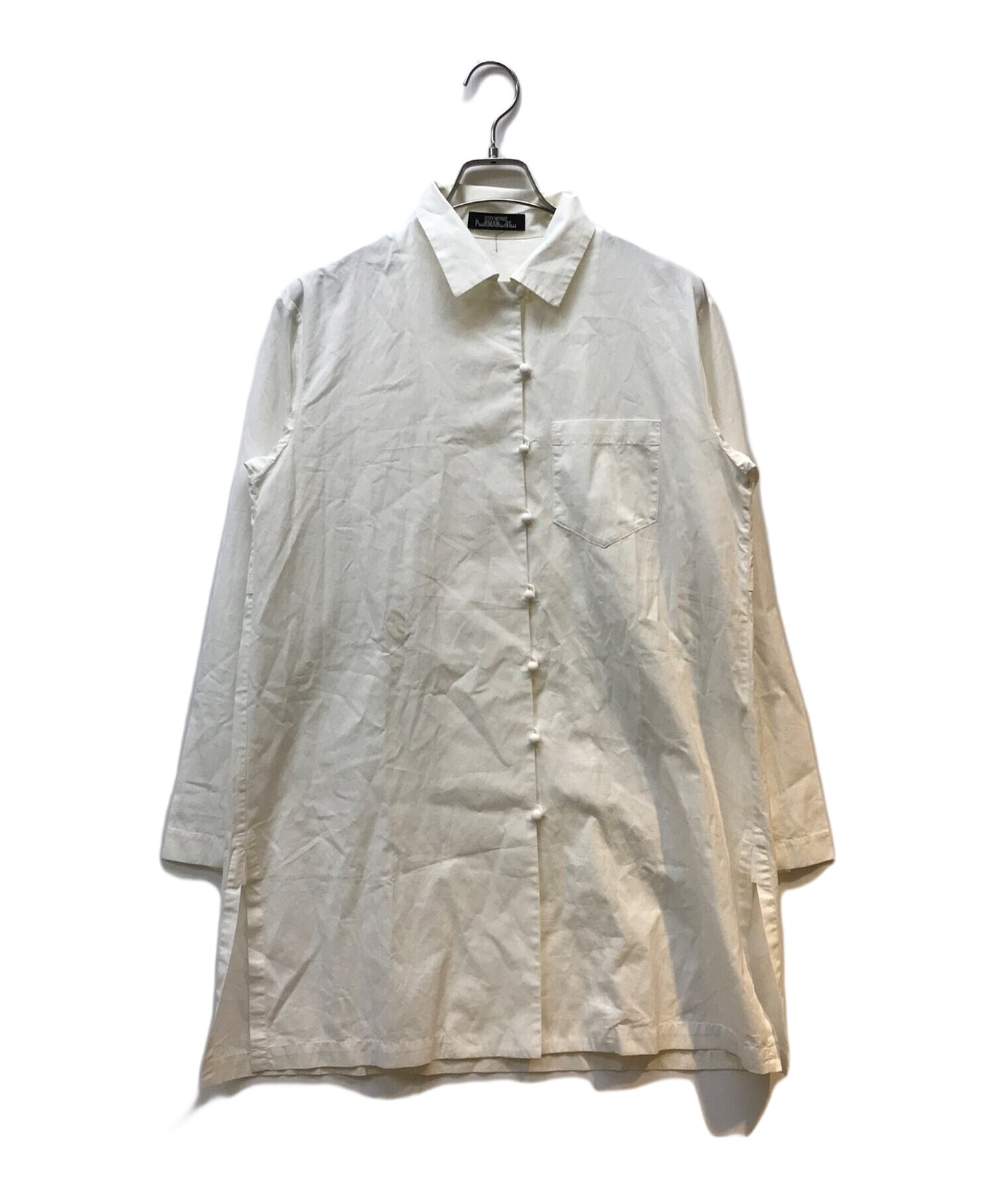 [Pre-owned] ISSEY MIYAKE PERMANENTE Design button shirt PE81-FJ094