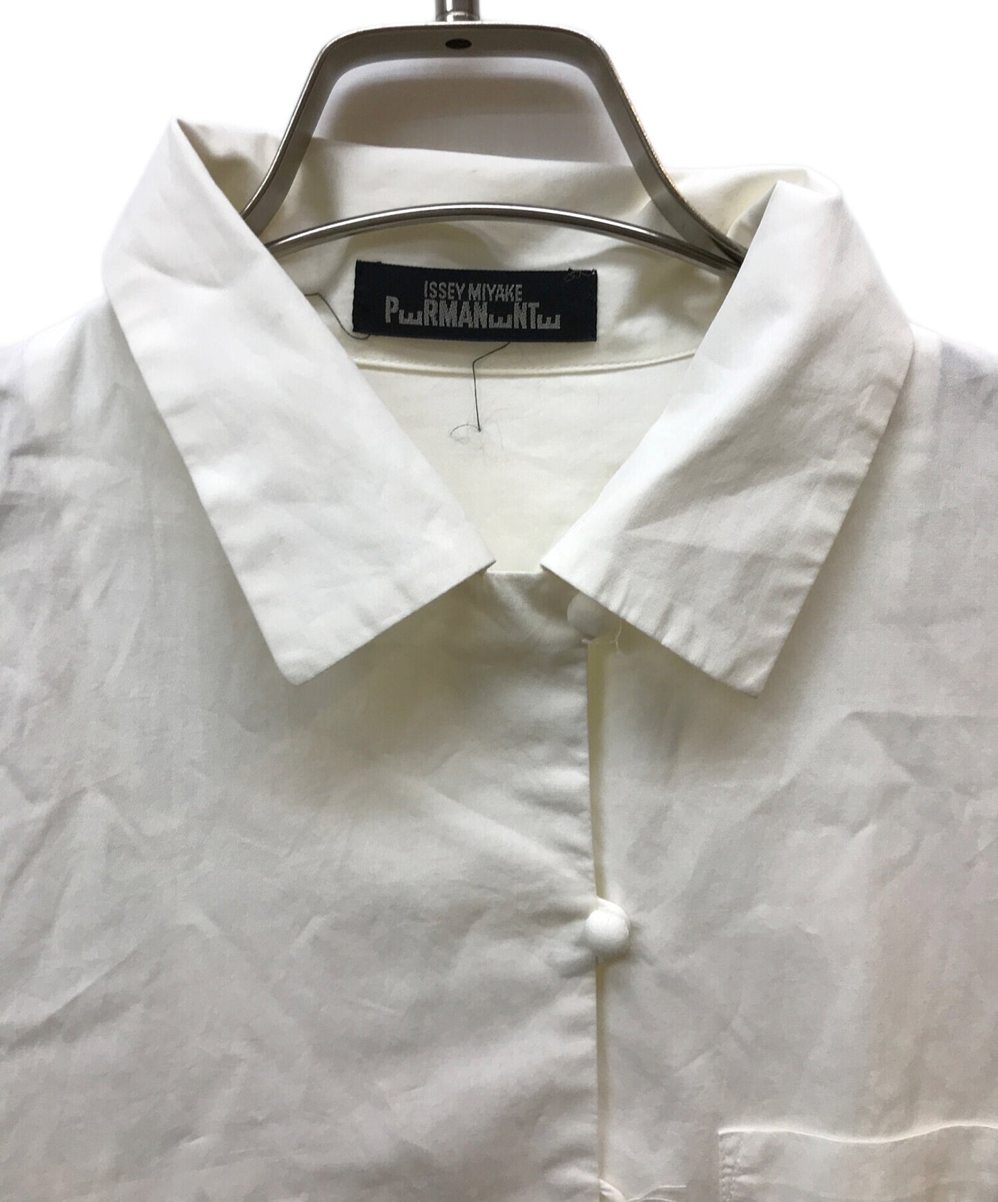 [Pre-owned] ISSEY MIYAKE PERMANENTE Design button shirt PE81-FJ094