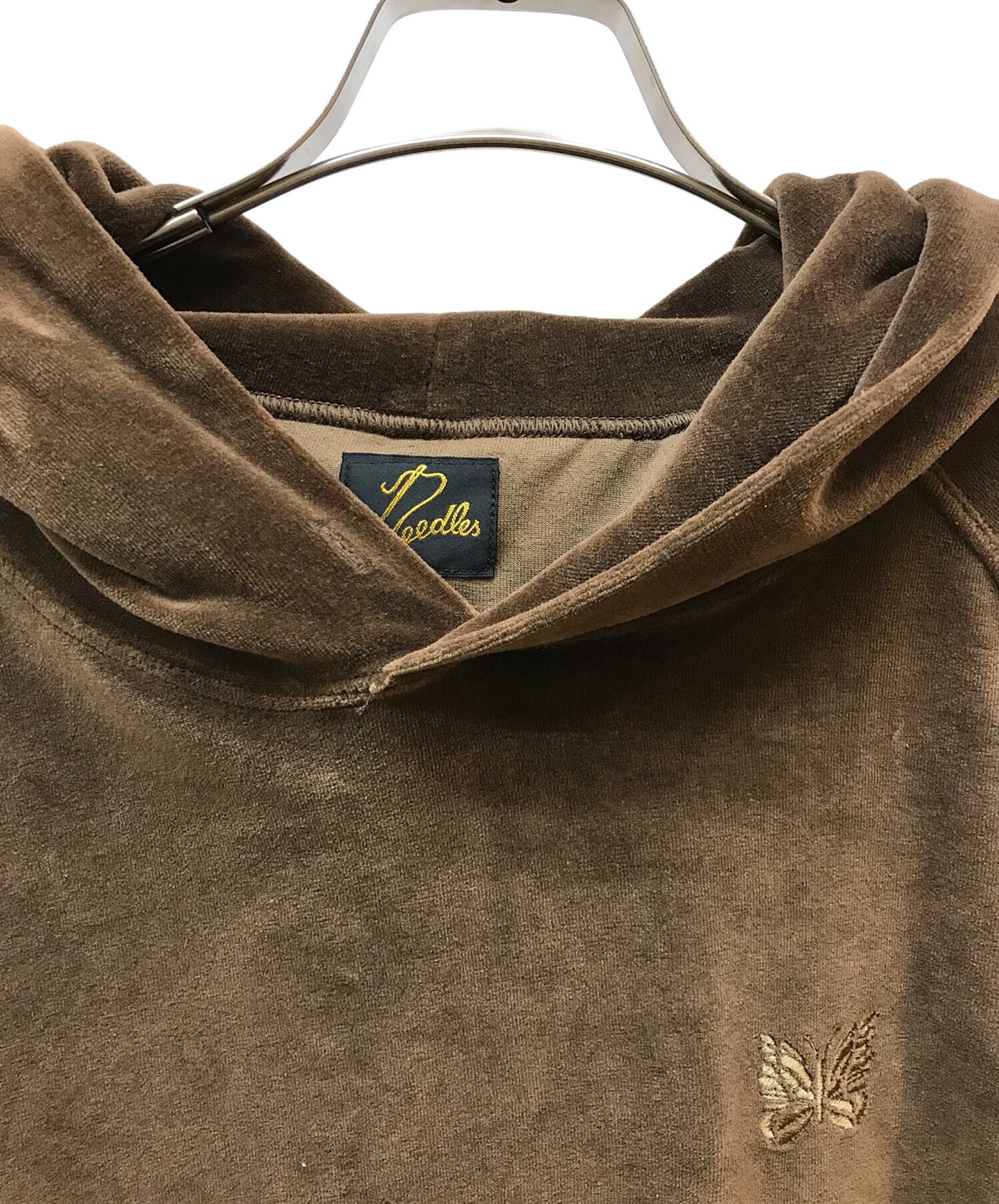 [Pre-owned] Needles Track Hoody -C/Pe Velour LQ235