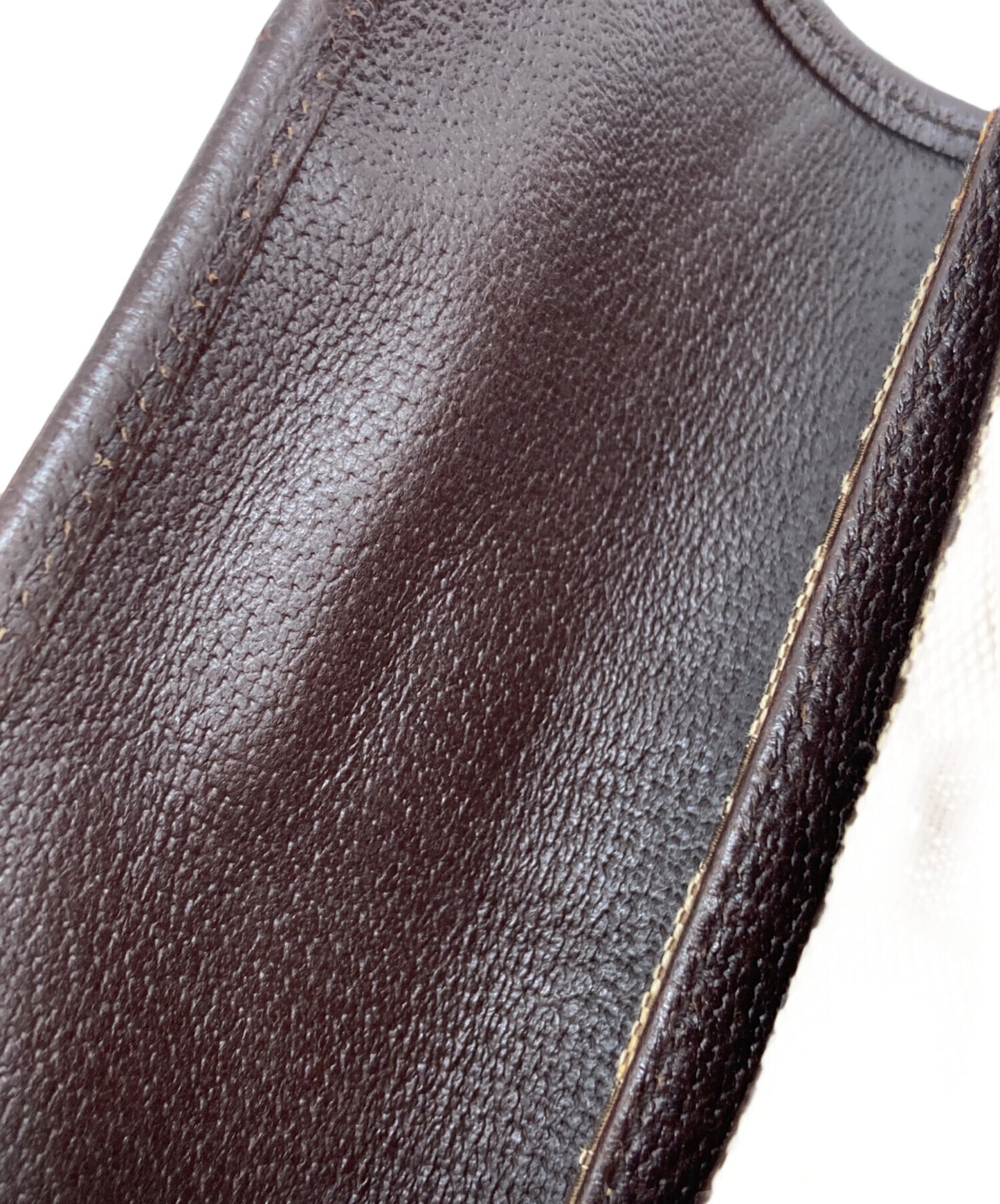 [Pre-owned] GUCCI GG canvas shoulder pouch 131236