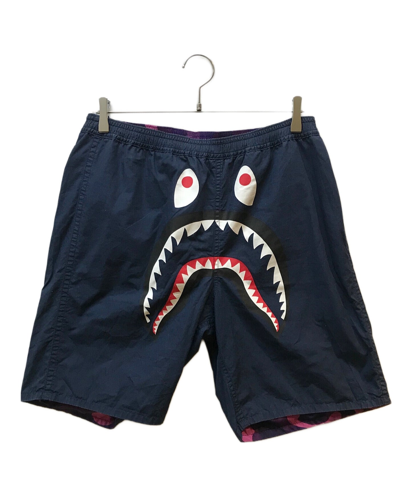 [Pre-owned] A BATHING APE Camo Shark Reversible Shorts 001SPJ301017M