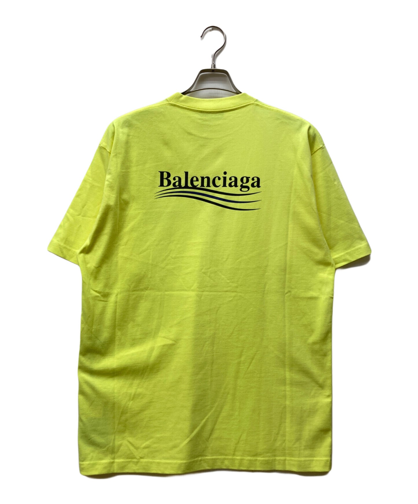 [Pre-owned] BALENCIAGA Campaign Logo Oversize T-Shirt 641675 TJVF7