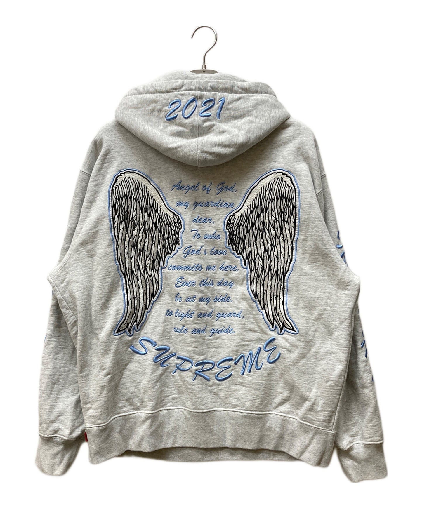 [Pre-owned] SUPREME 21FW GUARDIAN HOODED SWEATSHIRT