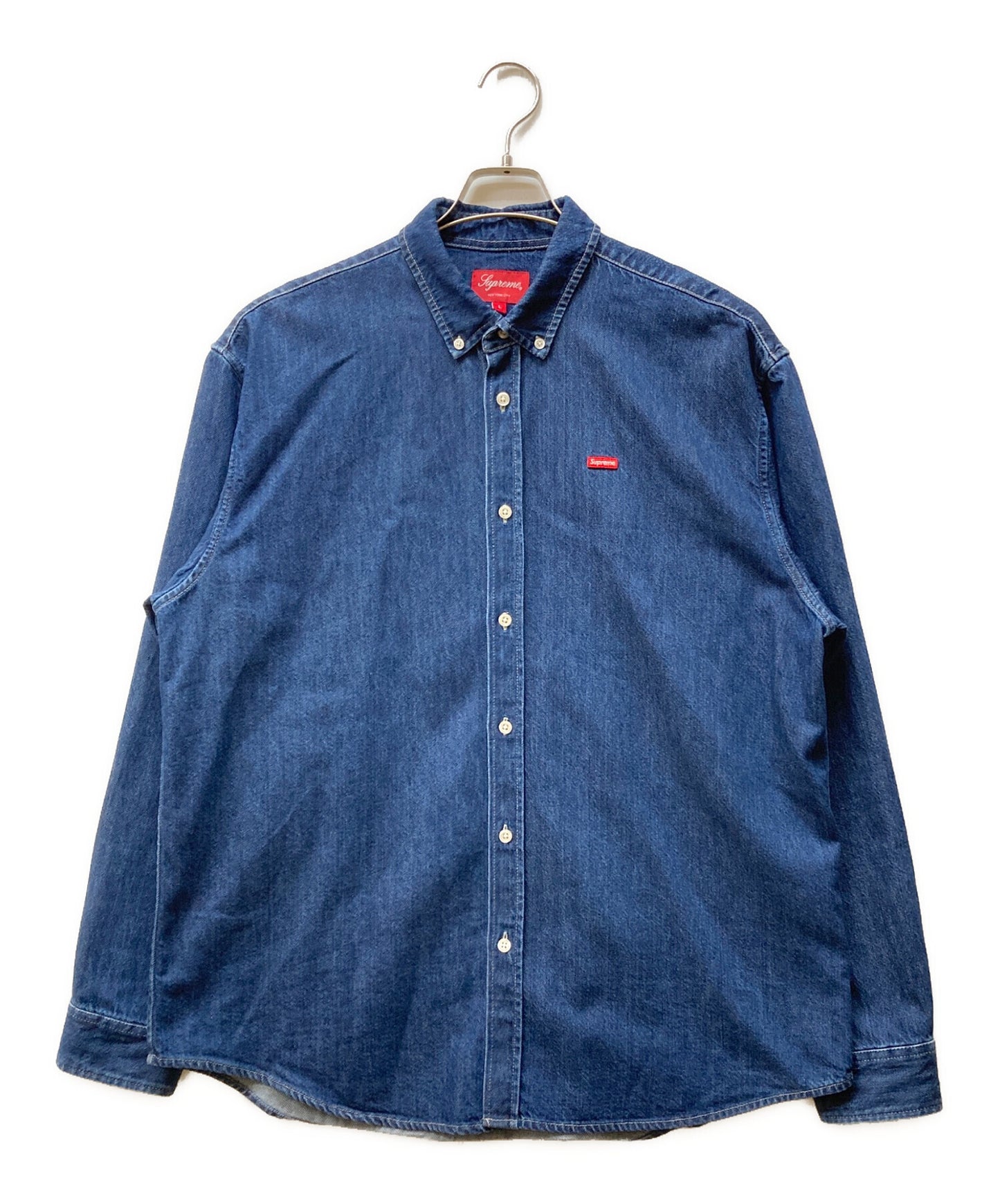 [Pre-owned] SUPREME 22FW Small Box Twill Shirt