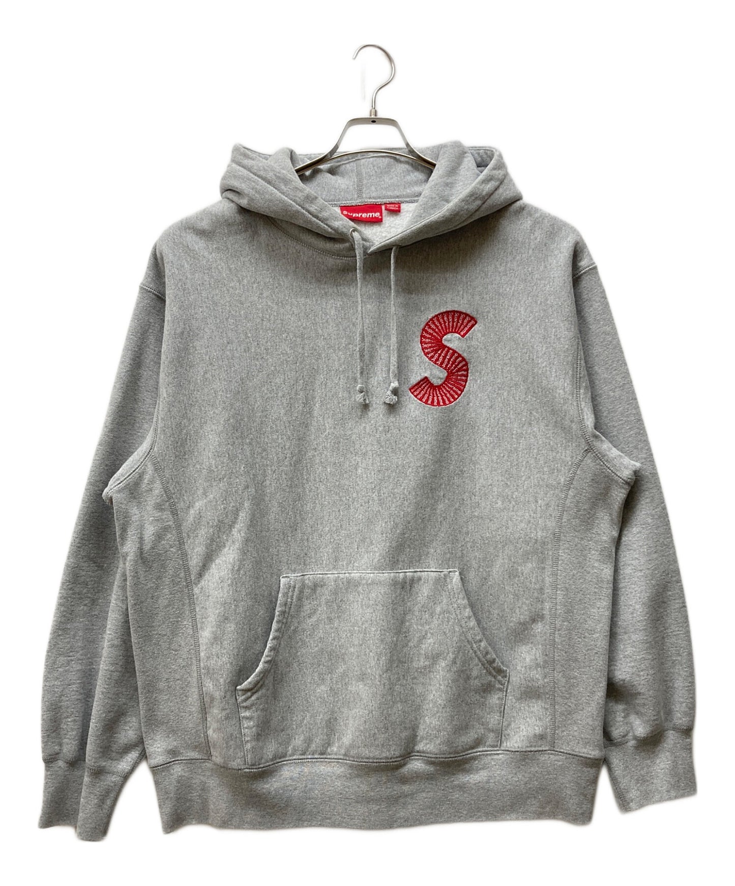 [Pre-owned] SUPREME 20AW S LOGO HOODED SWEATSHIRT