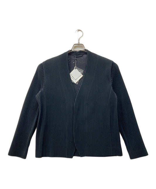 [Pre-owned] HOMME PLISSE ISSEY MIYAKE collarless jacket HP91JD204