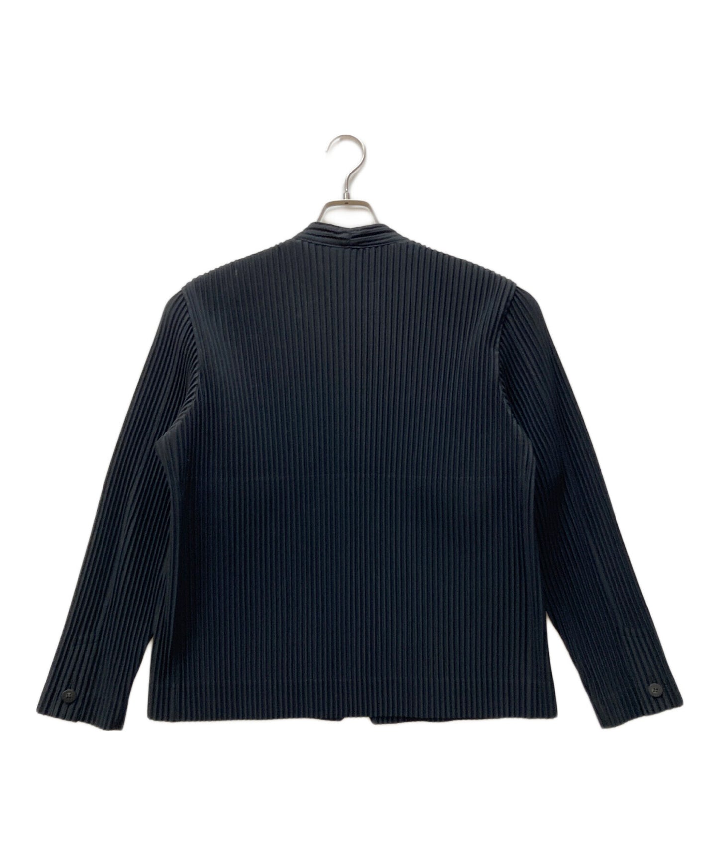 [Pre-owned] HOMME PLISSE ISSEY MIYAKE collarless jacket HP91JD204