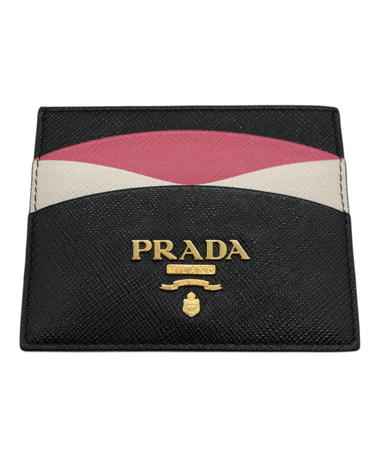 [Pre-owned] PRADA Saffiano multi-color card case 1MC025