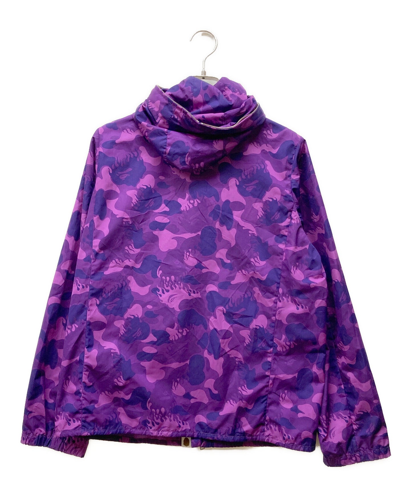 [Pre-owned] A BATHING APE Fire Camo Nylon Parka