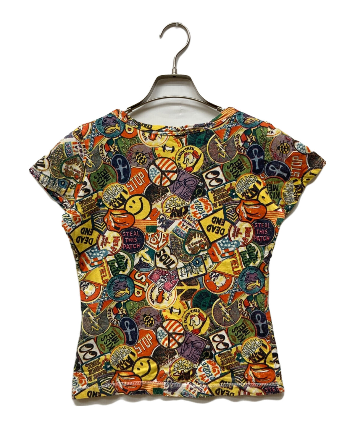 [Pre-owned] Hysteric Glamour T-Shirts with Embroidered Patches