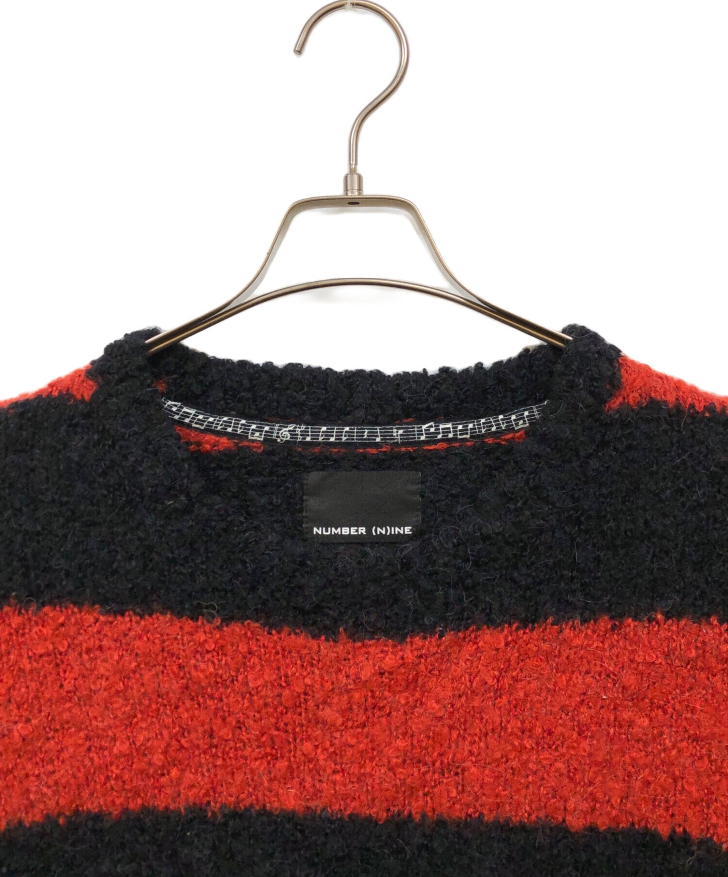 [Pre-owned] NUMBER (N)INE Reprint Striped Knit