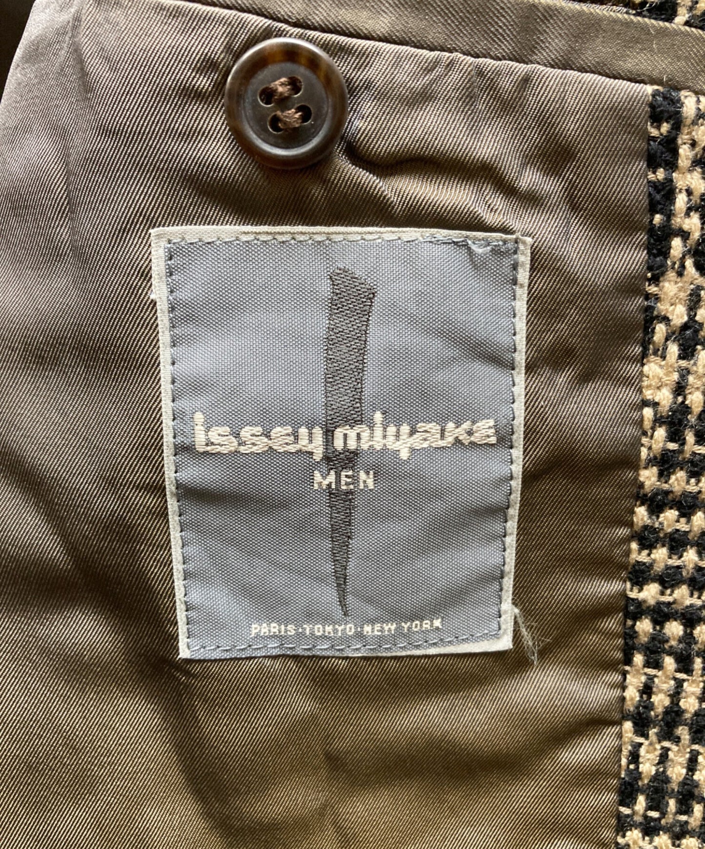 [Pre-owned] ISSEY MIYAKE 2B Tweed Jacket LG33616