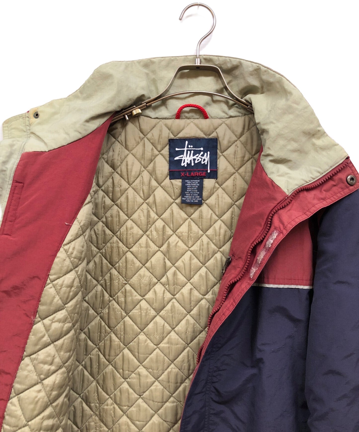[Pre-owned] stussy 90's nylon jacket
