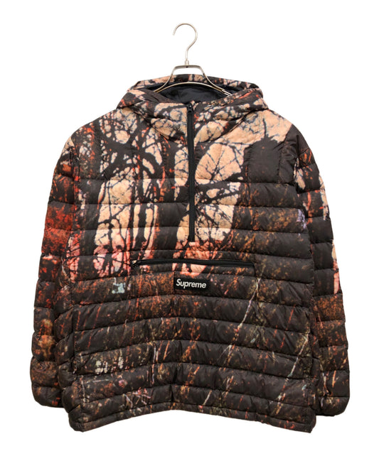 [Pre-owned] SUPREME MICRO DOWN HALF ZIP HOODED