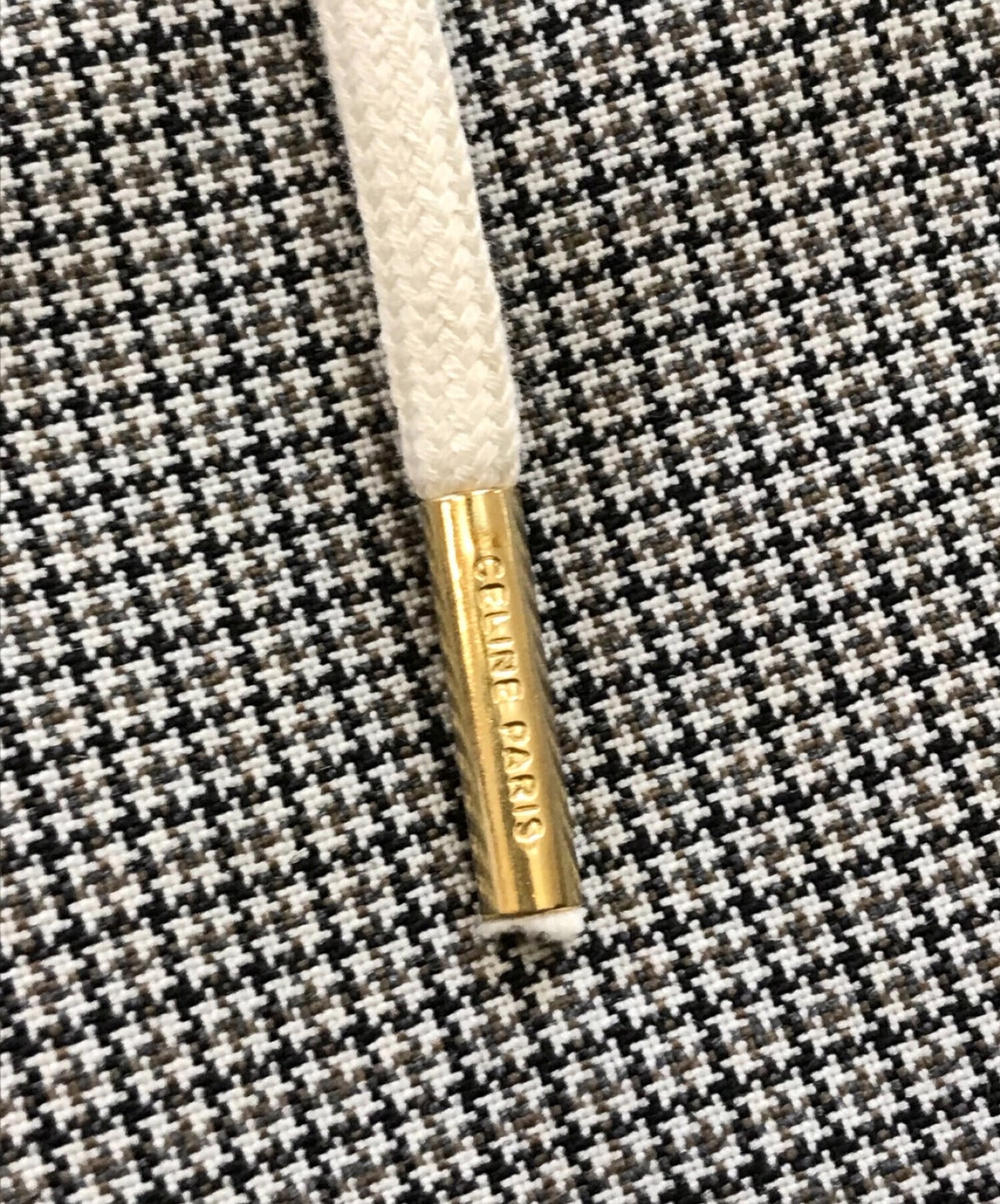 [Pre-owned] CELINE Mini Check High Waist Loose Cargo Pants 2P840462T