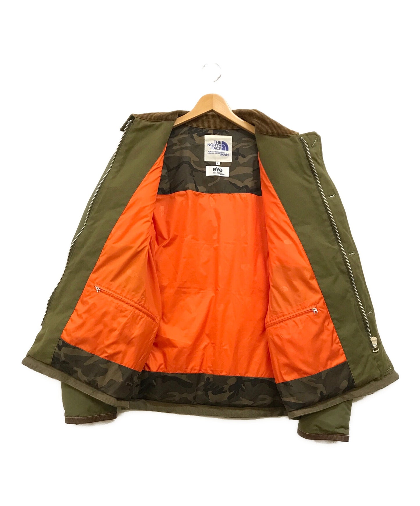 [Pre-owned] eYe COMME des GARCONS JUNYAWATANABE MAN Military Nylon Down Jacket WT-J915