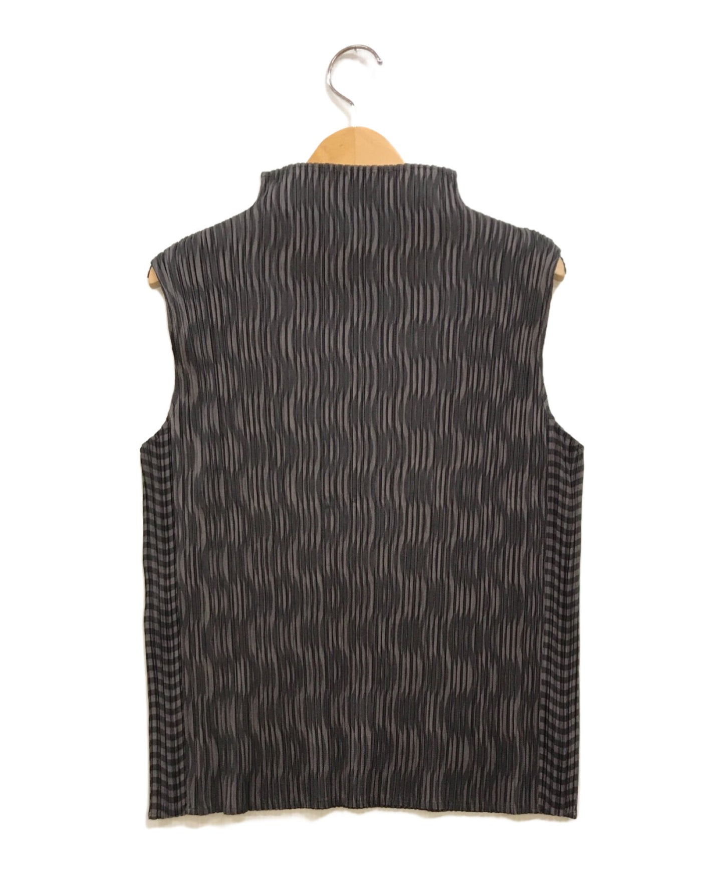 [Pre-owned] PLEATS PLEASE Sleeveless pleated blouse PP43-JK881