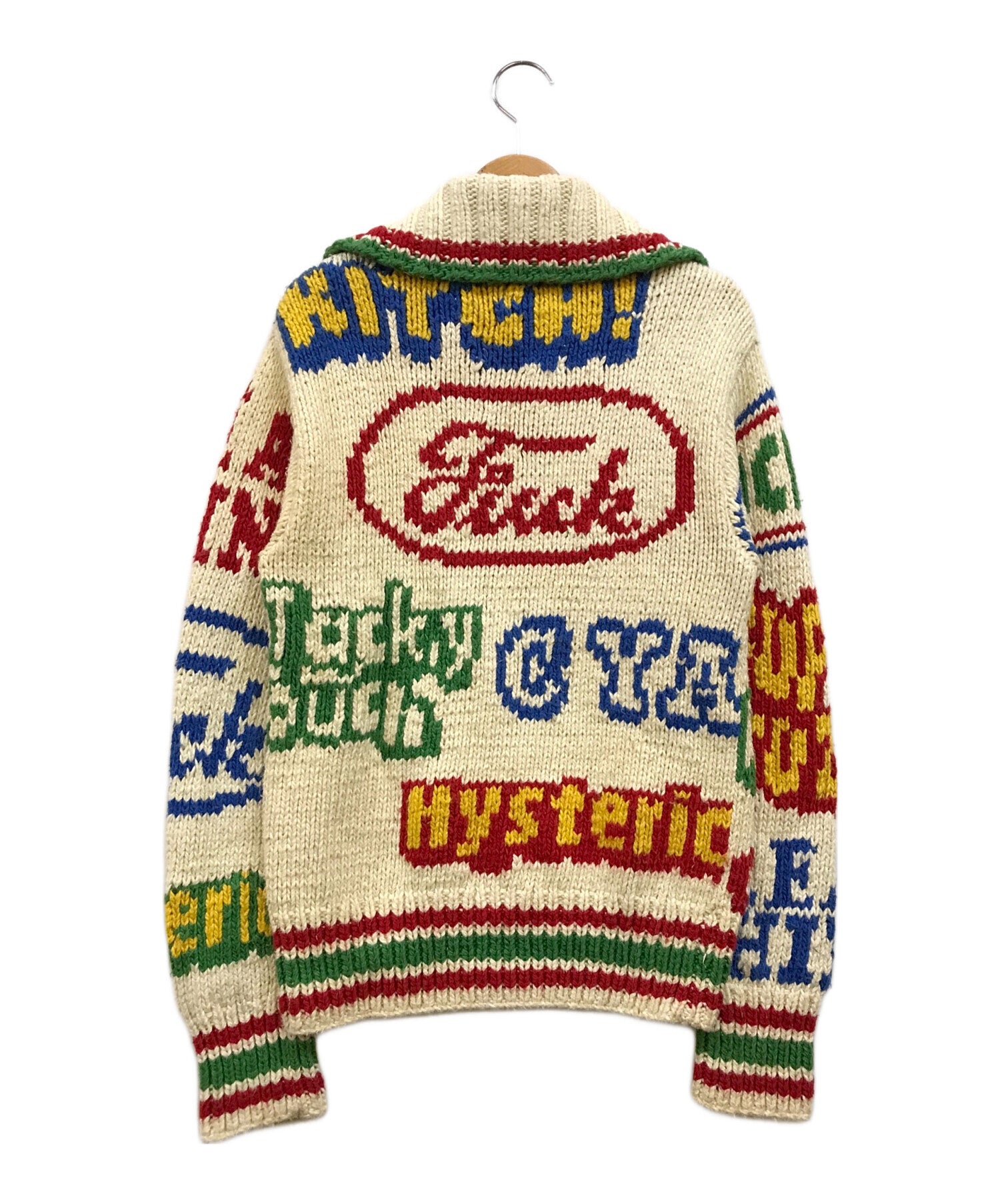 Pre-owned] Hysteric Glamour OLD All-Patterned Cowtin Knit