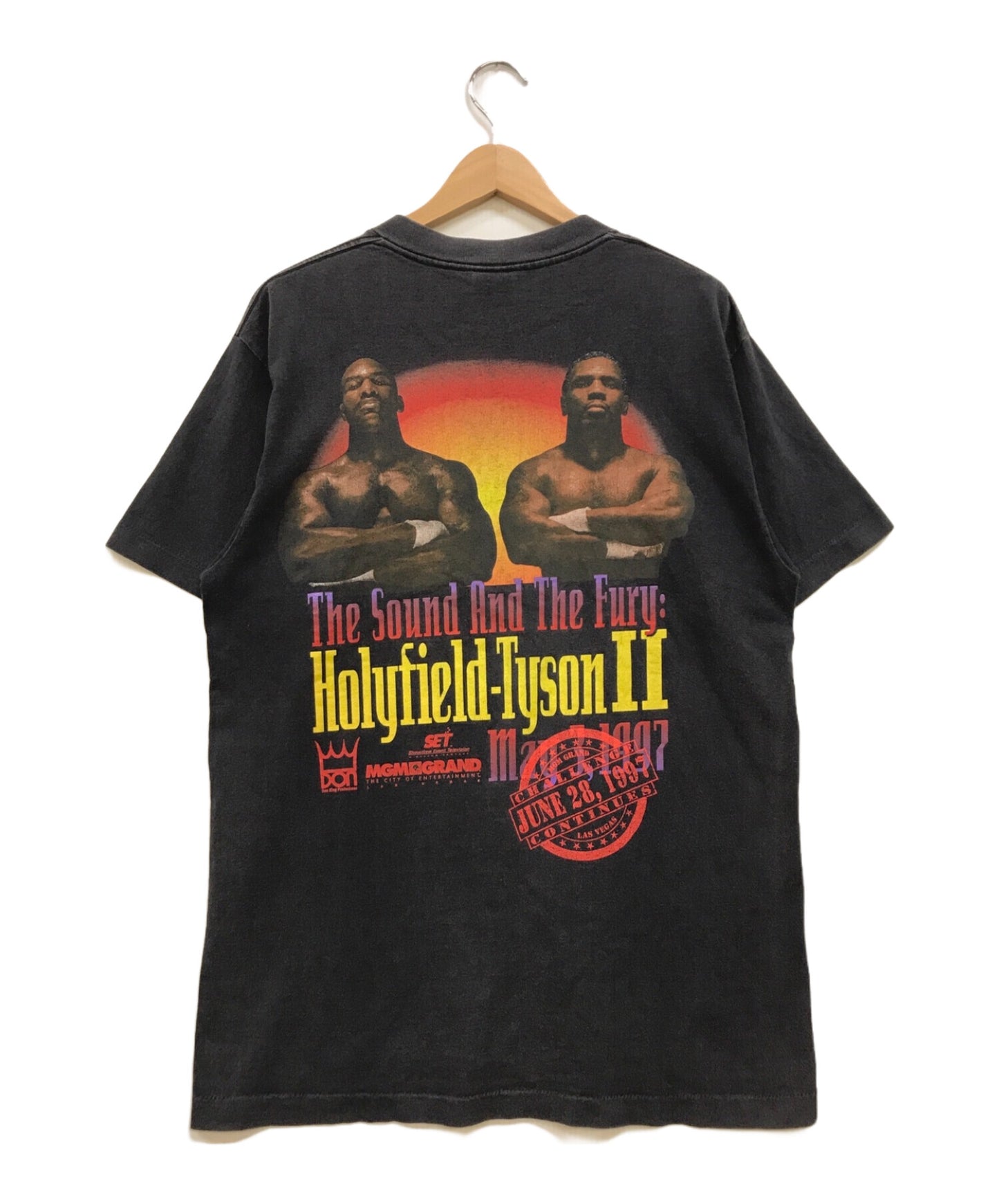 [Pre-owned] VINTAGE "Holyfield vs Tyson II ''T-SHIRTS T-shirt