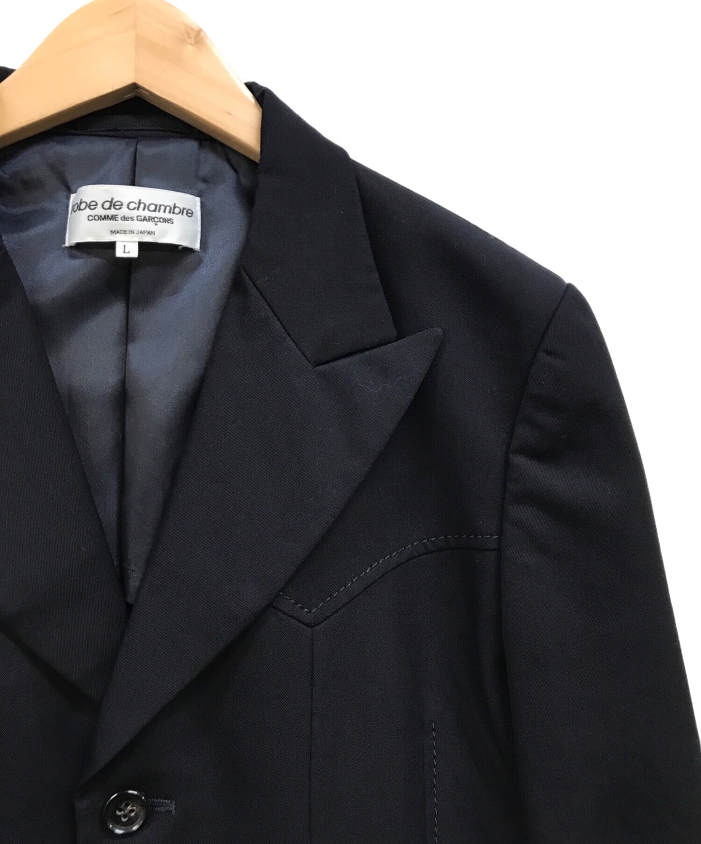 [Pre-owned] ROBE DE CHAMBRE COMME DES GARCONS Peaked Lapel Western Detail Jacket RJ-10005L