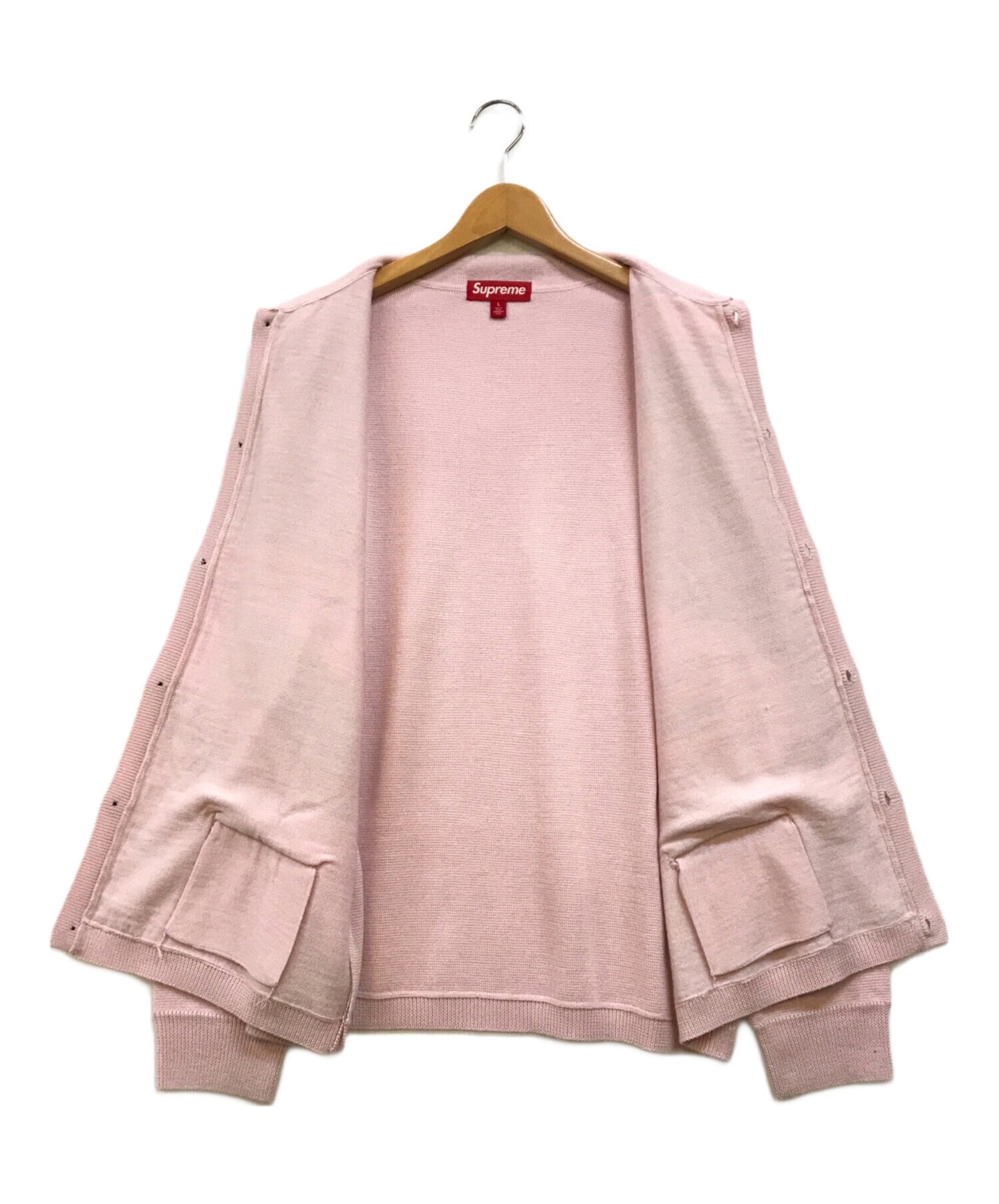 [Pre-owned] SUPREME silk map cardigan silk map cardigan