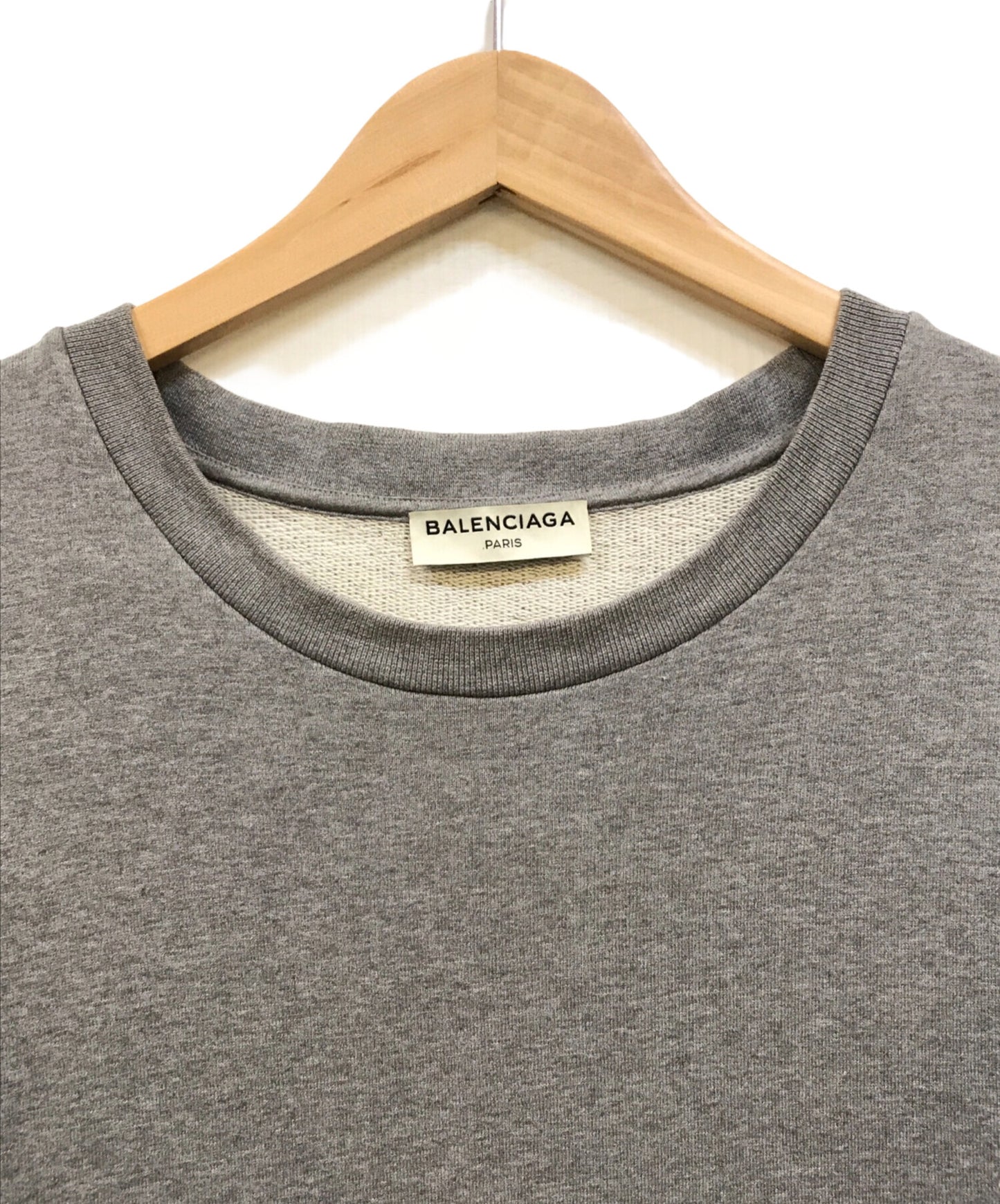 [Pre-owned] BALENCIAGA Back Logo Sweatshirt