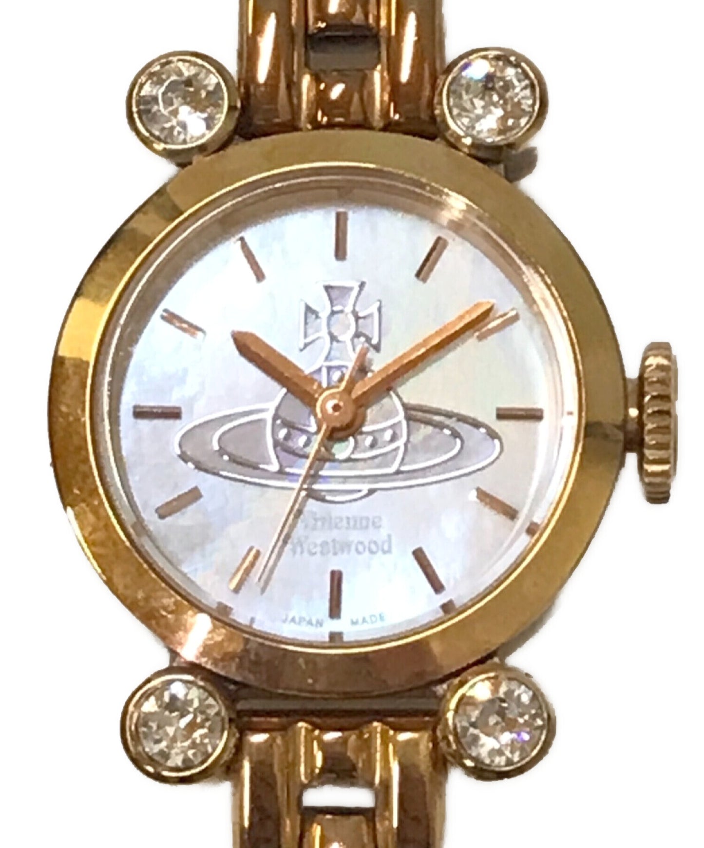 [Pre-owned] Vivienne Westwood Diamond Shell Watch VW-77C7