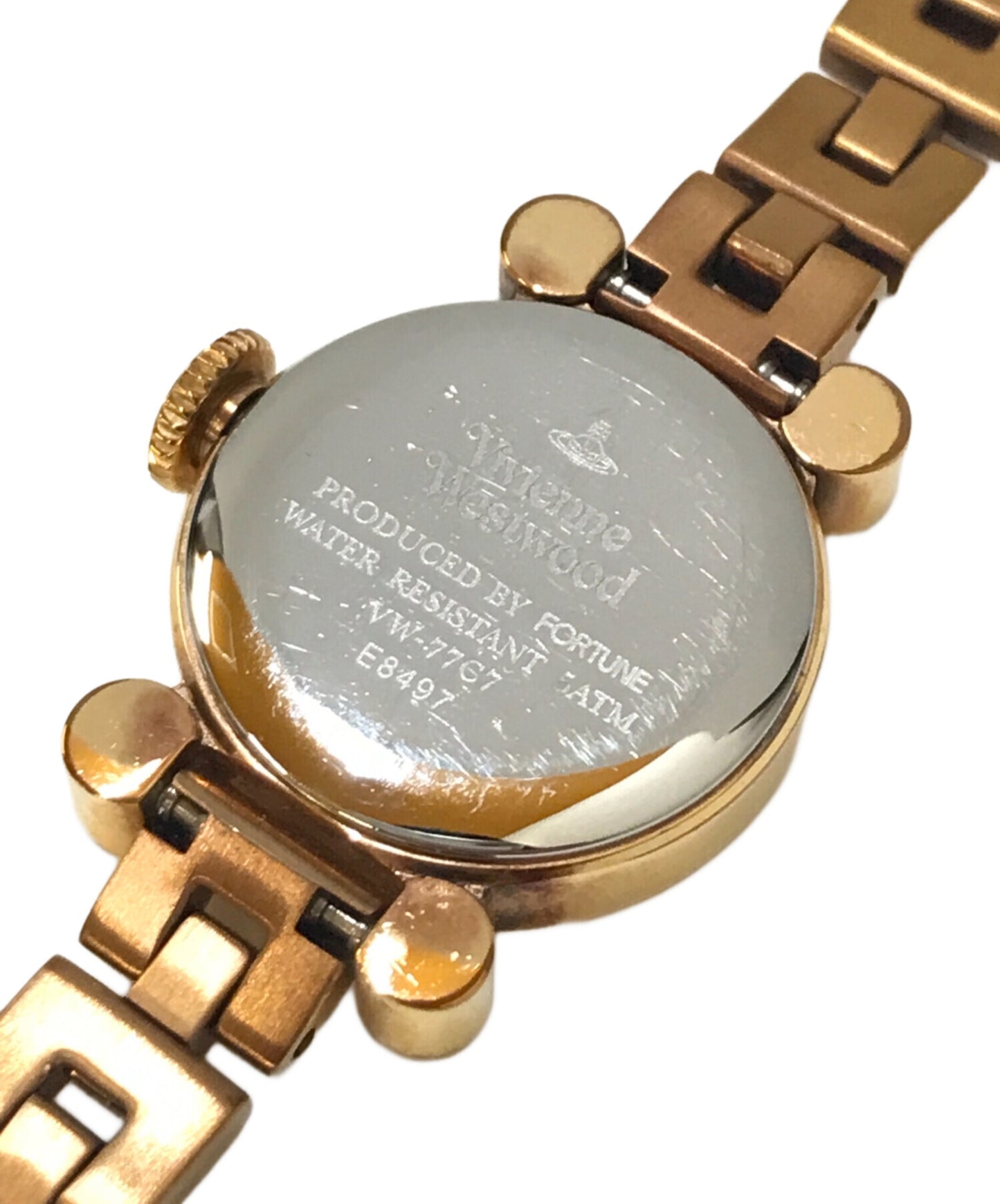 [Pre-owned] Vivienne Westwood Diamond Shell Watch VW-77C7