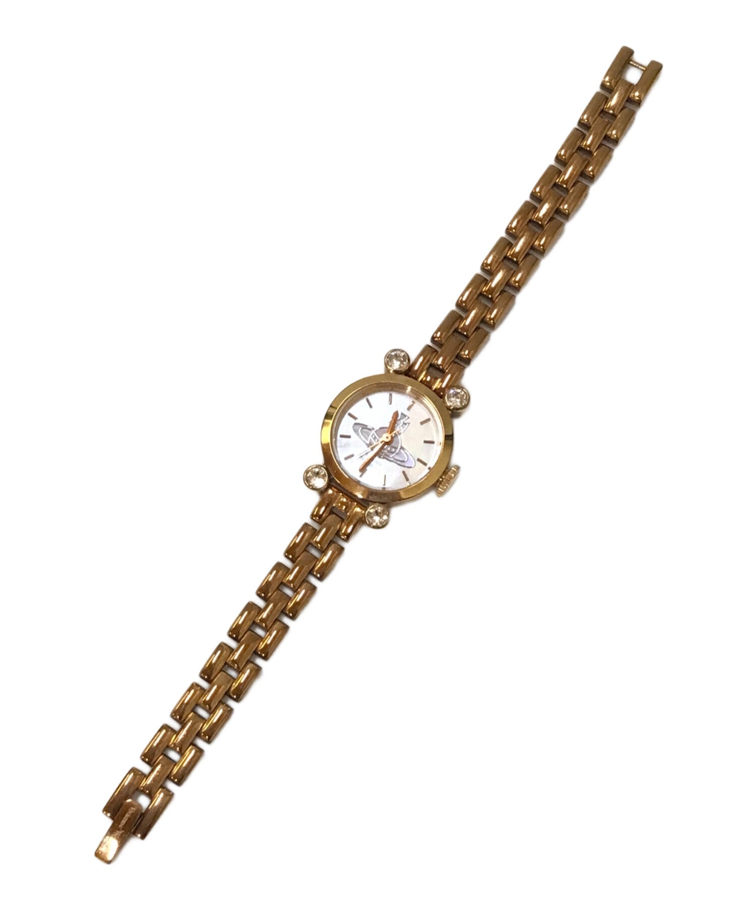 Pre-owned] Vivienne Westwood Diamond Shell Watch VW-77C7 – Archive