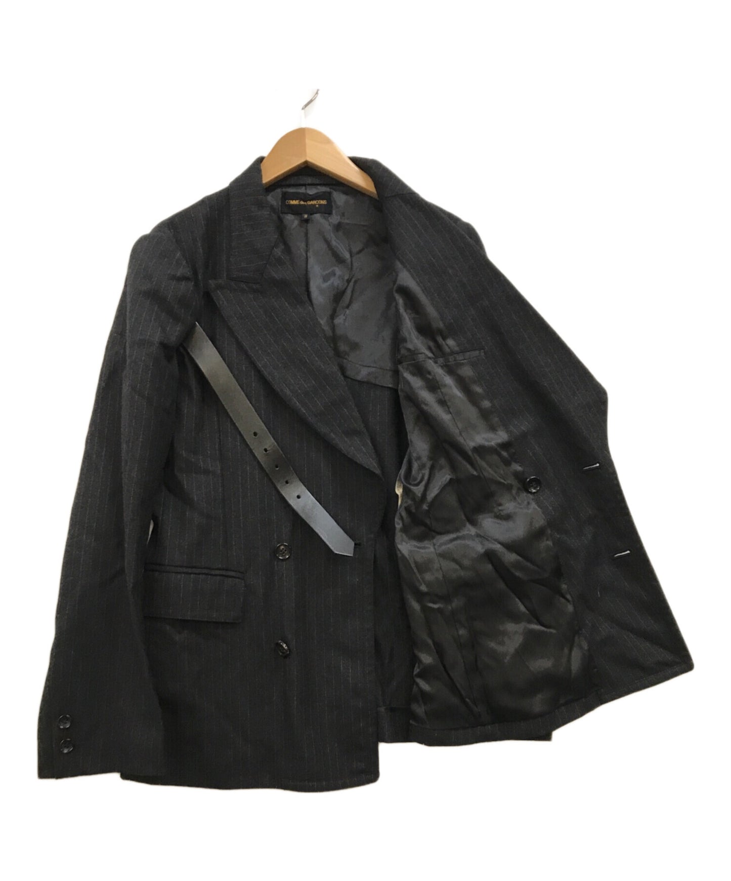 [Pre-owned] COMME des GARCONS Belt Double Jacket GJ-04005M