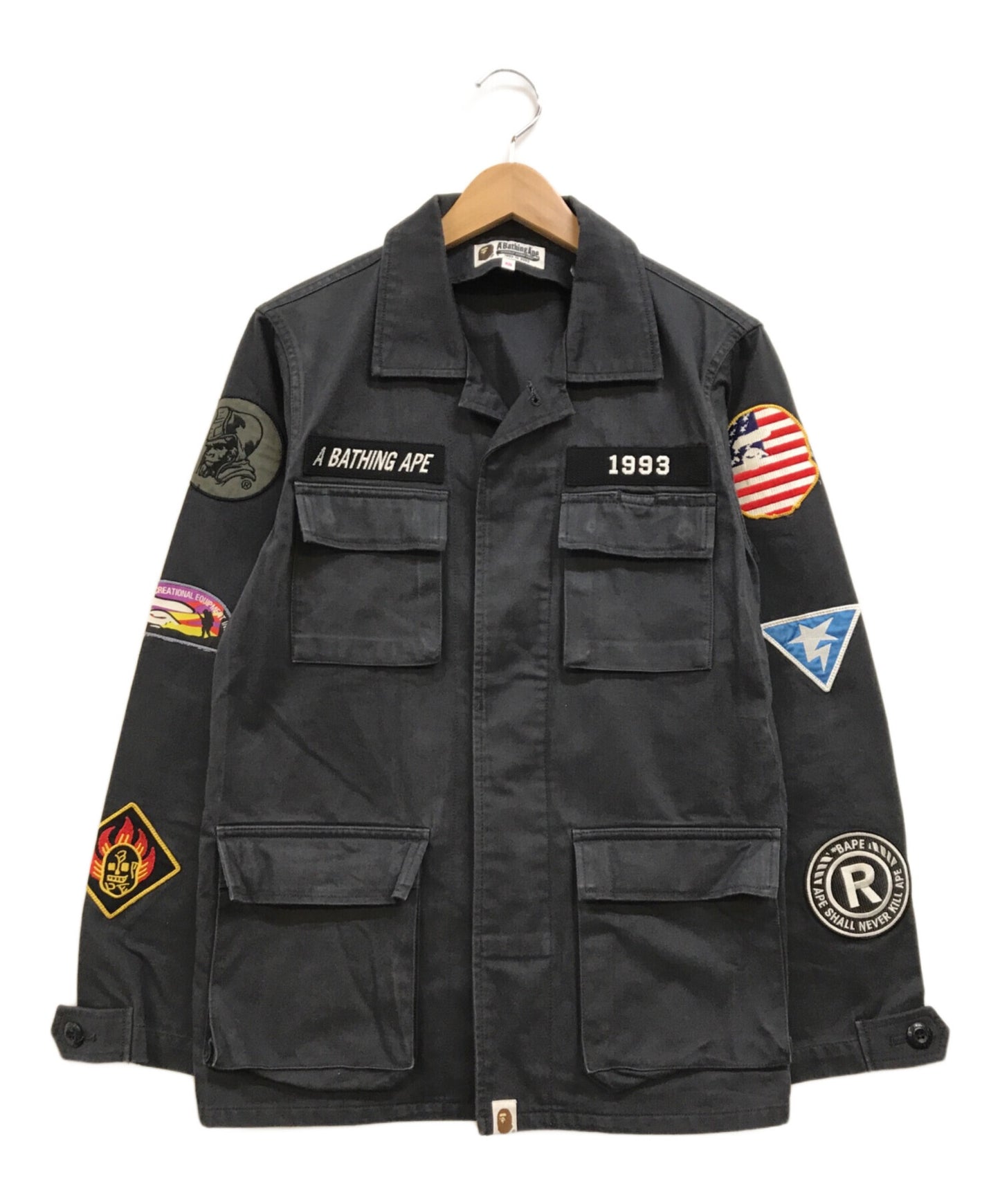 [Pre-owned] A BATHING APE military jacket 001ljd202505x