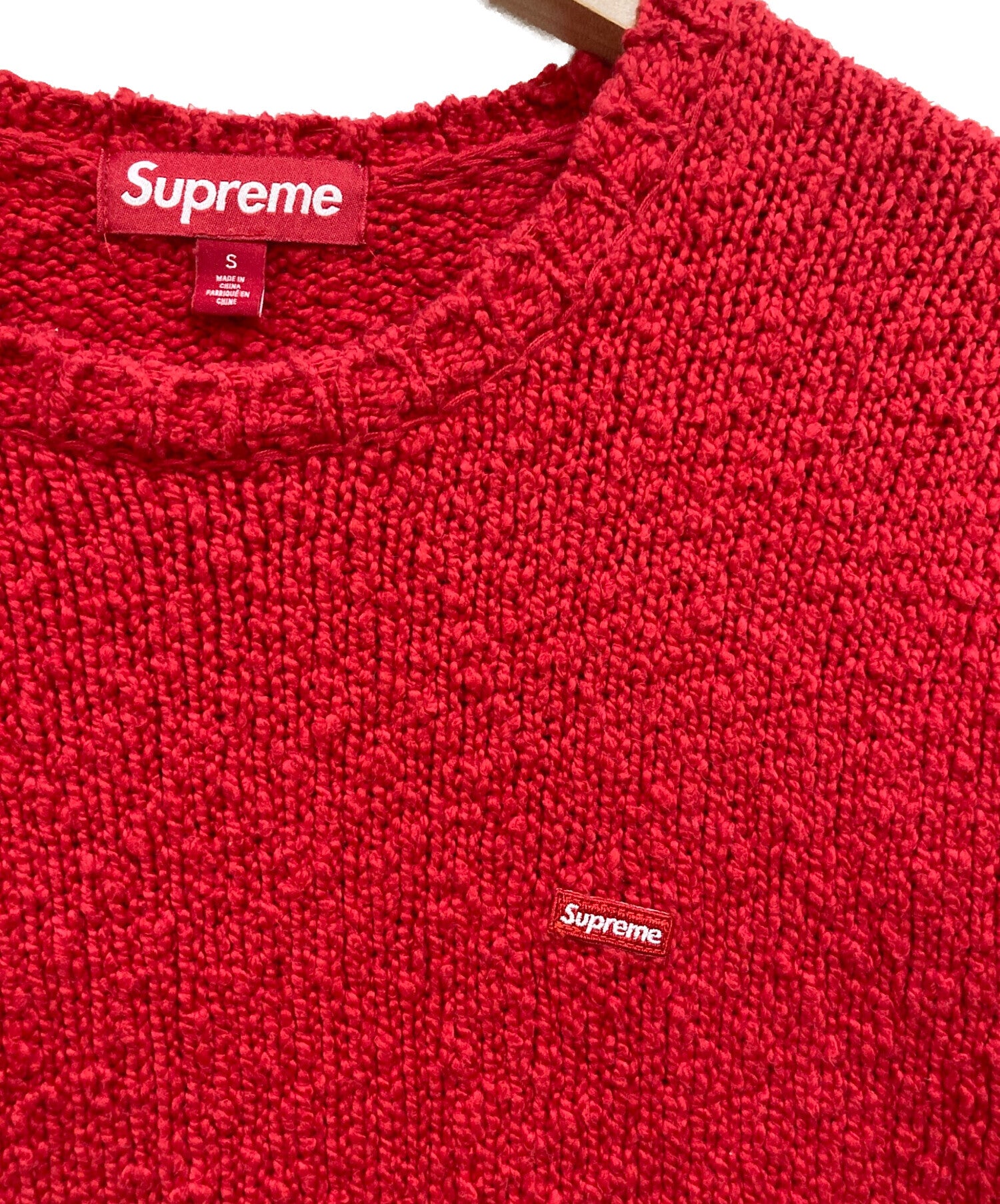 Pre-owned] SUPREME BOUCLE SMALL BOX SWEATER Sweater Knit – Archive