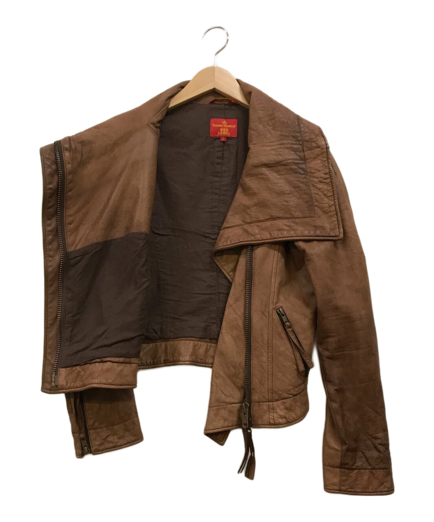 [Pre-owned] Vivienne Westwood RED LABEL Lamb Leather Jacket 357-01-45002