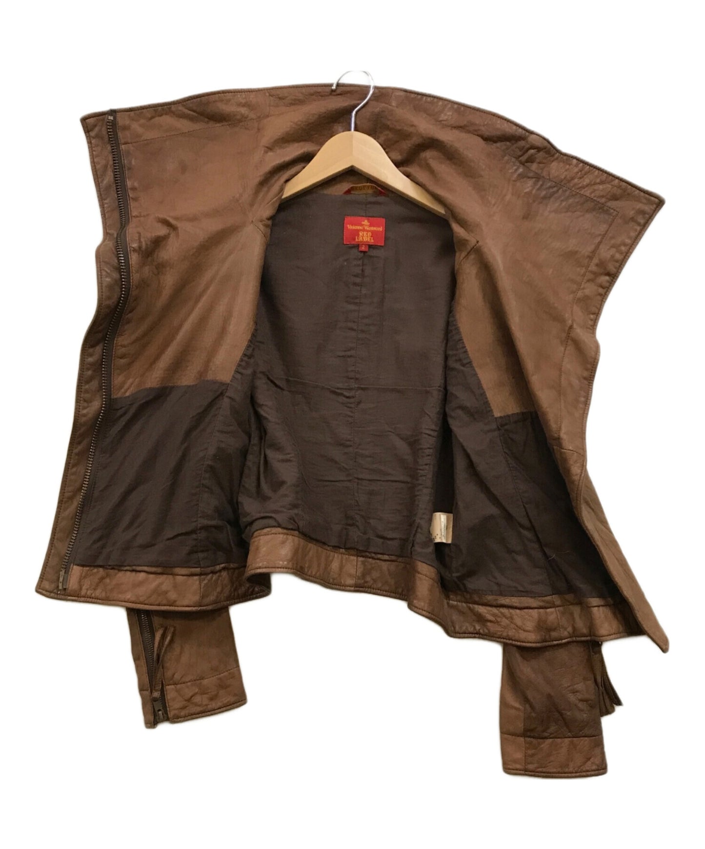 [Pre-owned] Vivienne Westwood RED LABEL Lamb Leather Jacket 357-01-45002