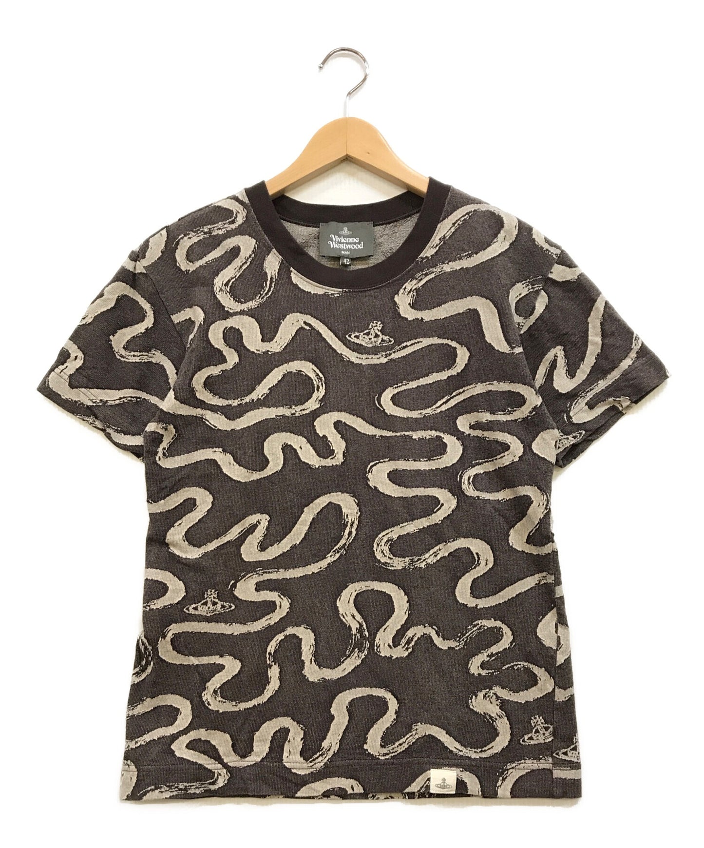 [Pre-owned] Vivienne Westwood man VERMICELLI ORB Relax T-shirt VW-LP-70144