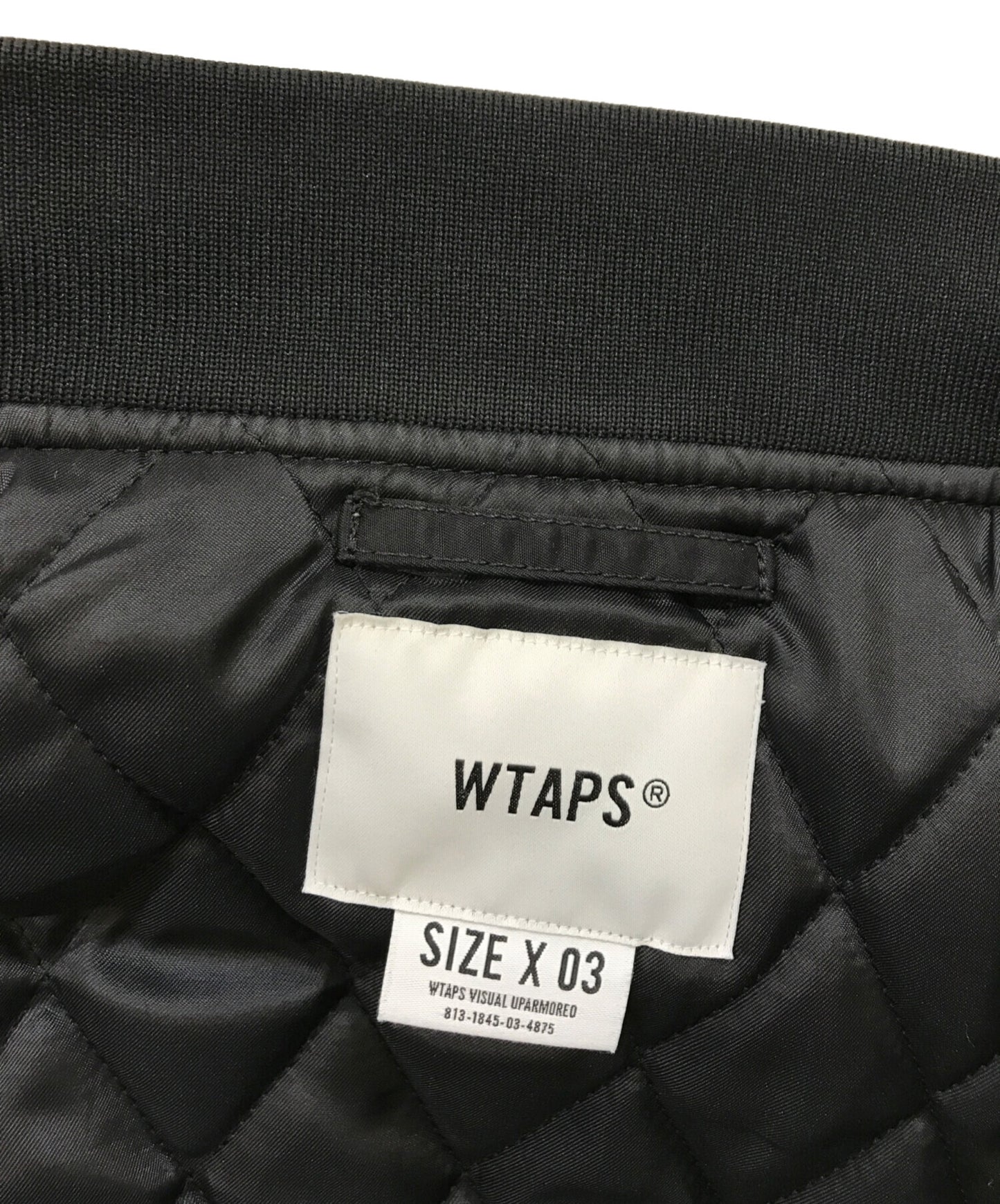 [Pre-owned] WTAPS TEAM JACKET NYLON TWILL Team jacket nylon twill 212TQDT-JKM01