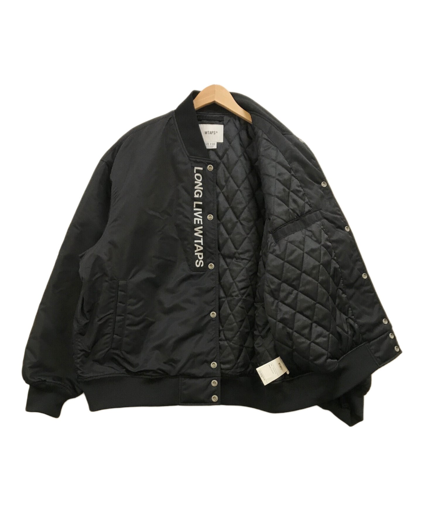 [Pre-owned] WTAPS TEAM JACKET NYLON Team jacket nylon 222TQDT-JKM01