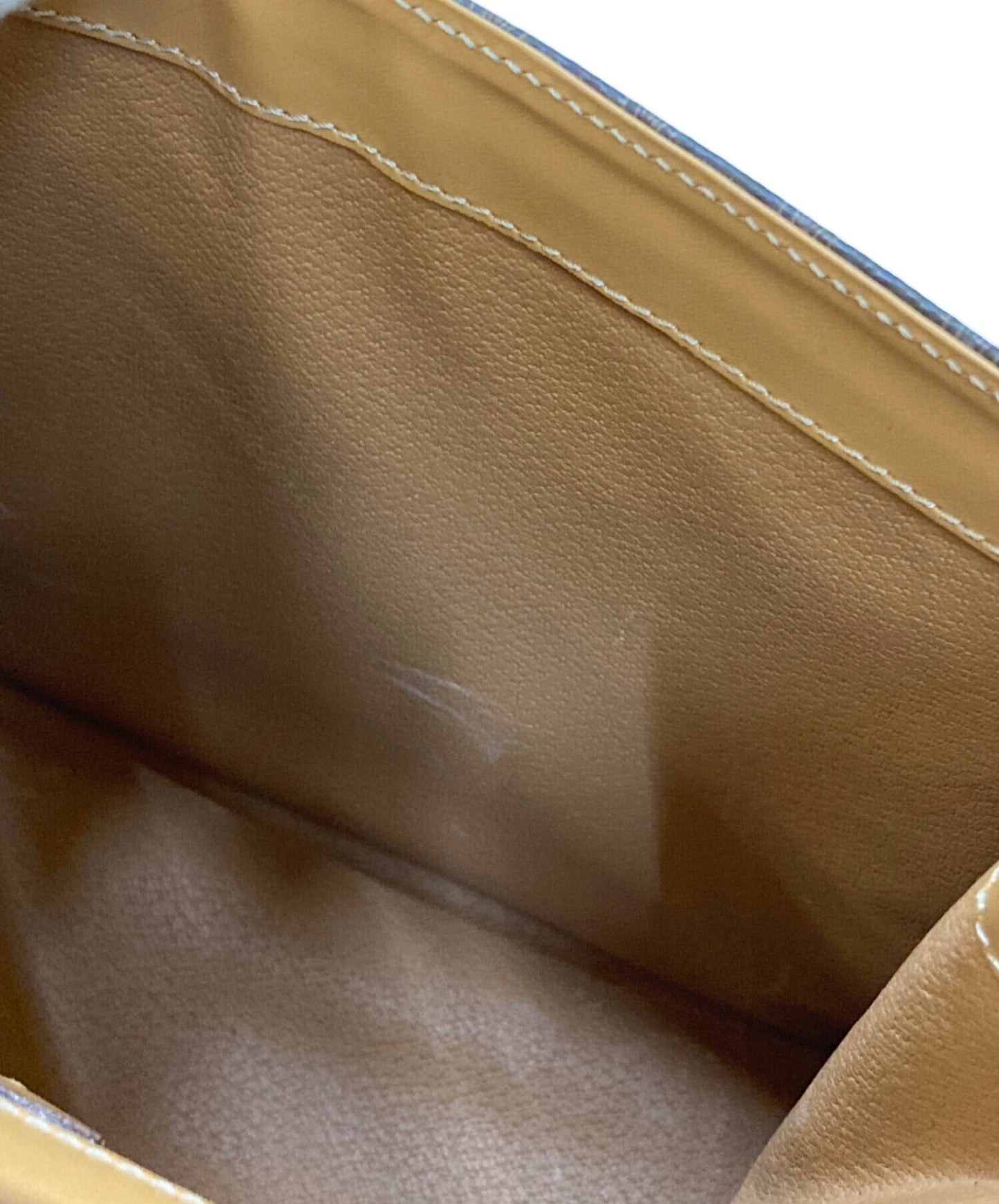 [Pre-owned] CELINE Vintage macadam flap handbag