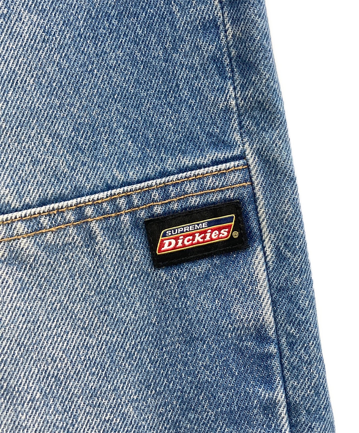 [Pre-owned] SUPREME Double Knee Baggy Jean Denim Pants