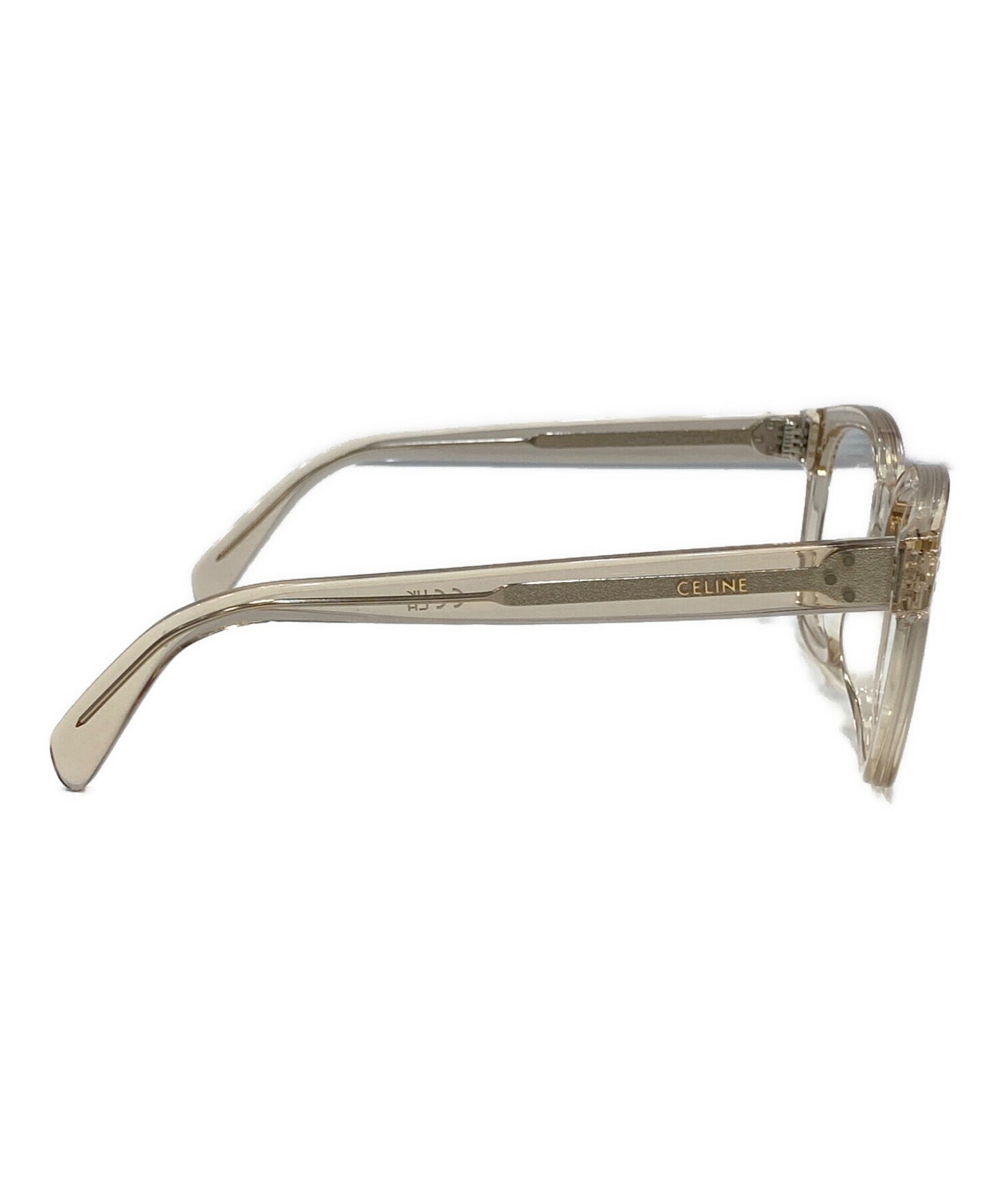 [Pre-owned] CELINE Clear Frame Eyewear Sunglasses CL50098I