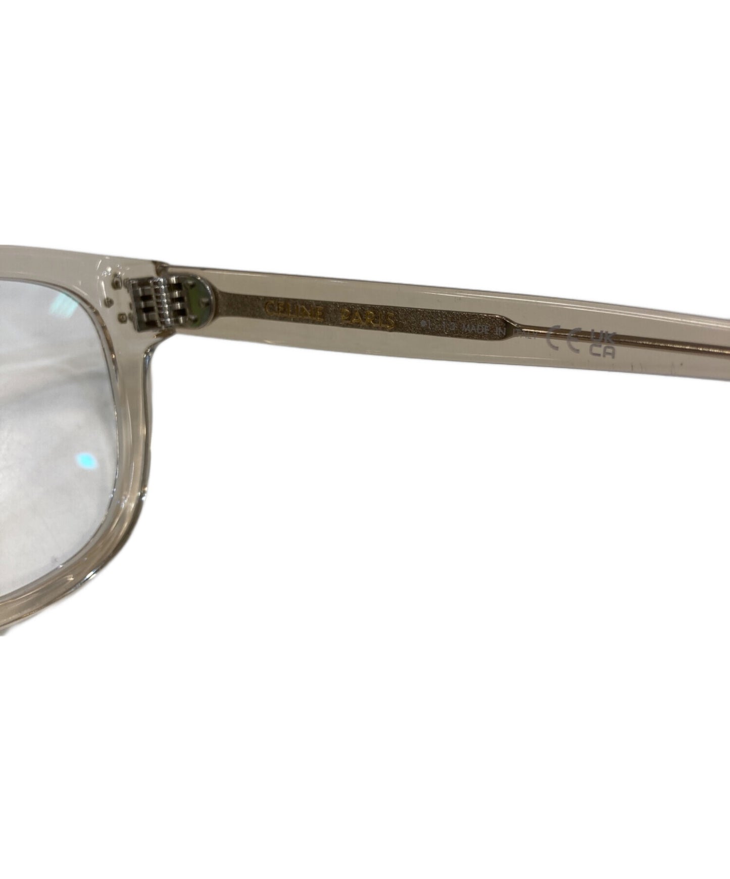 [Pre-owned] CELINE Clear Frame Eyewear Sunglasses CL50098I