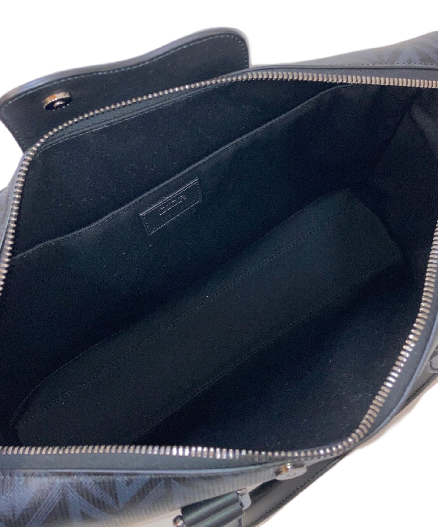 [Pre-owned] Dior Lango CD Diamond 2-way business bag 28-BO-0272