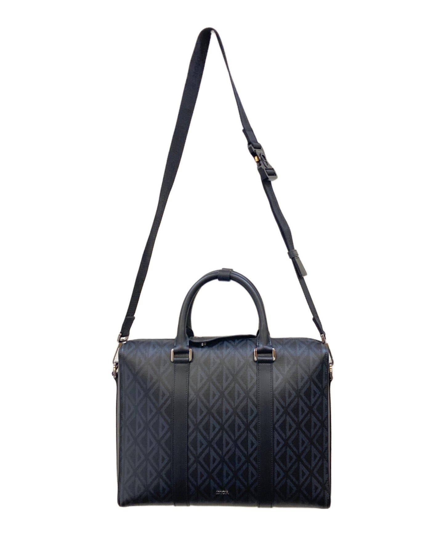 [Pre-owned] Dior Lango CD Diamond 2-way business bag 28-BO-0272