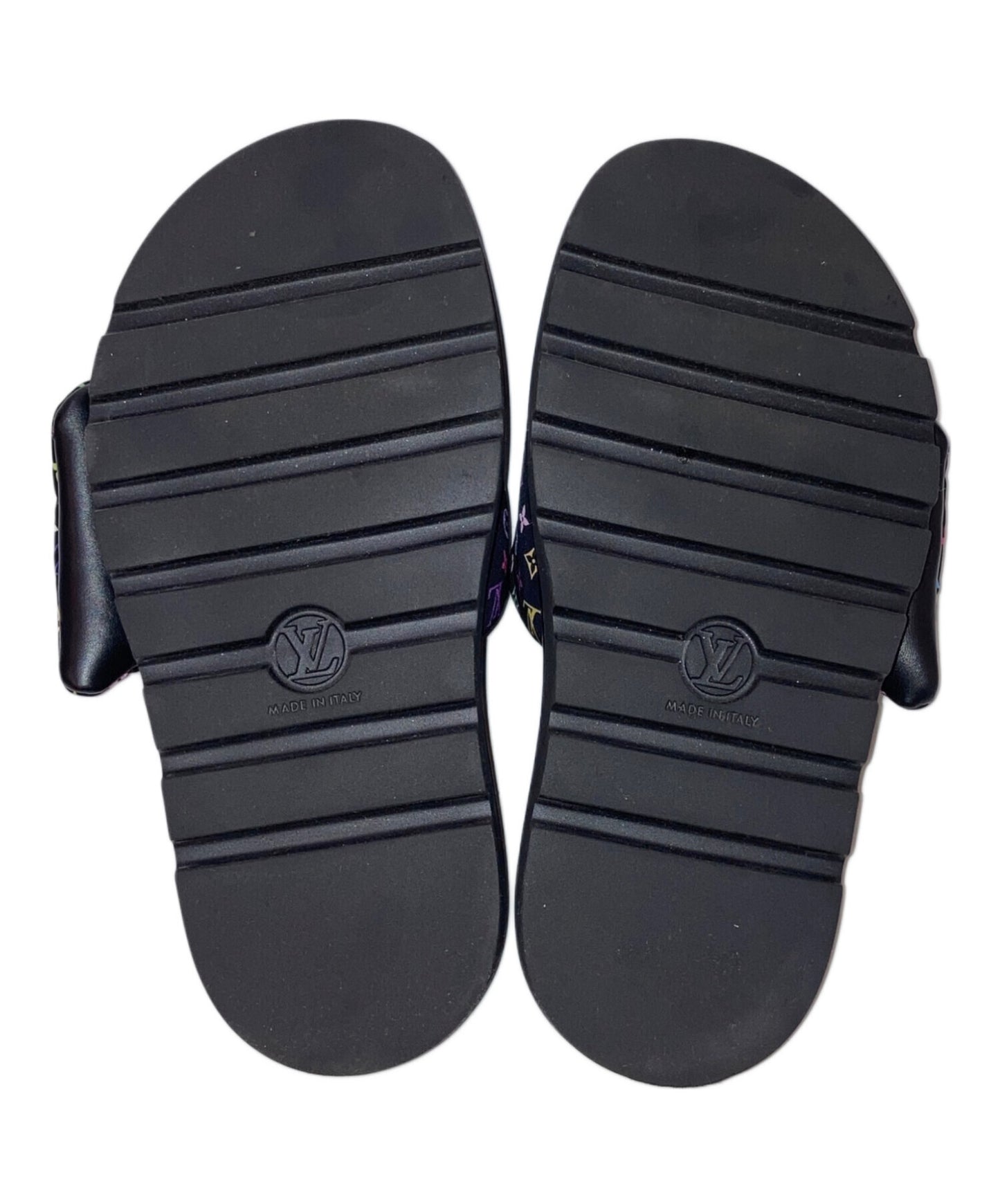 [Pre-owned] LOUIS VUITTON Pool Pillow Flat Comfort Mule "Multicolor" Pool Pillow Flat Comfort Mule Multicolor