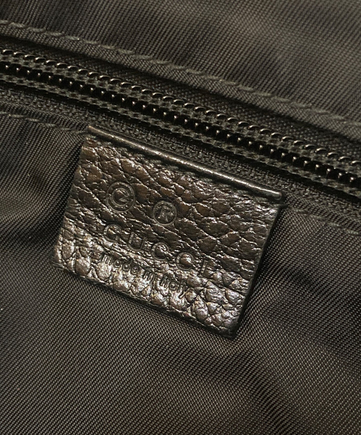 [Pre-owned] GUCCI Shoulder bag in GG pattern Guccissima leather piping 510335
