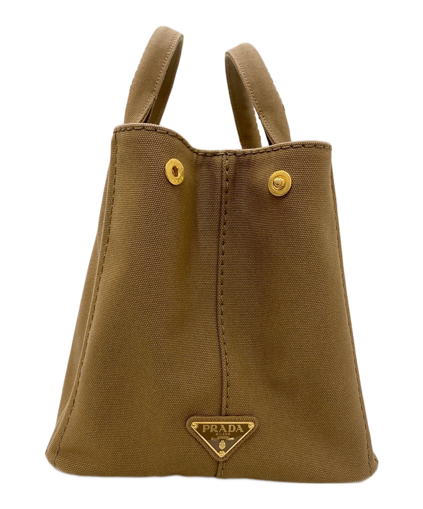 [Pre-owned] PRADA Kanapa M 2WAY Canvas Shoulder Bag 1BG642